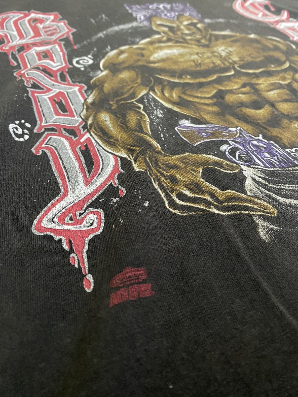 Band Tees vintage 1992 BODY COUNT rap rock promo rare design t-shirts Size US XL / EU 56 / 4 - 5 Thumbnail