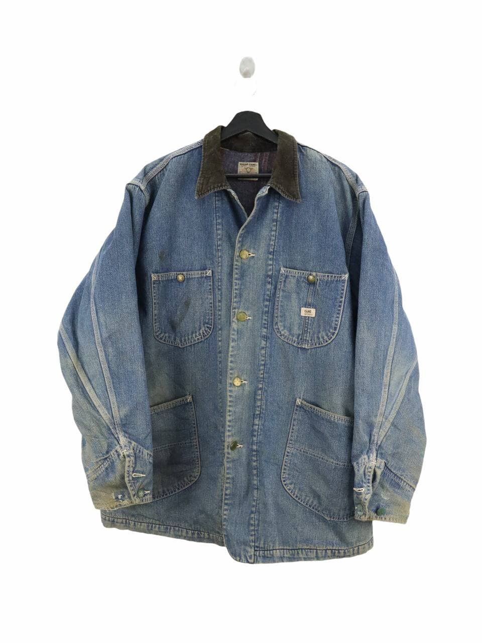 Sugar Cane Sugarcane Shorthorn Western Wear Blanket Lined Chore Jacket Size US XL / EU 56 / 4 - 2 Thumbnail