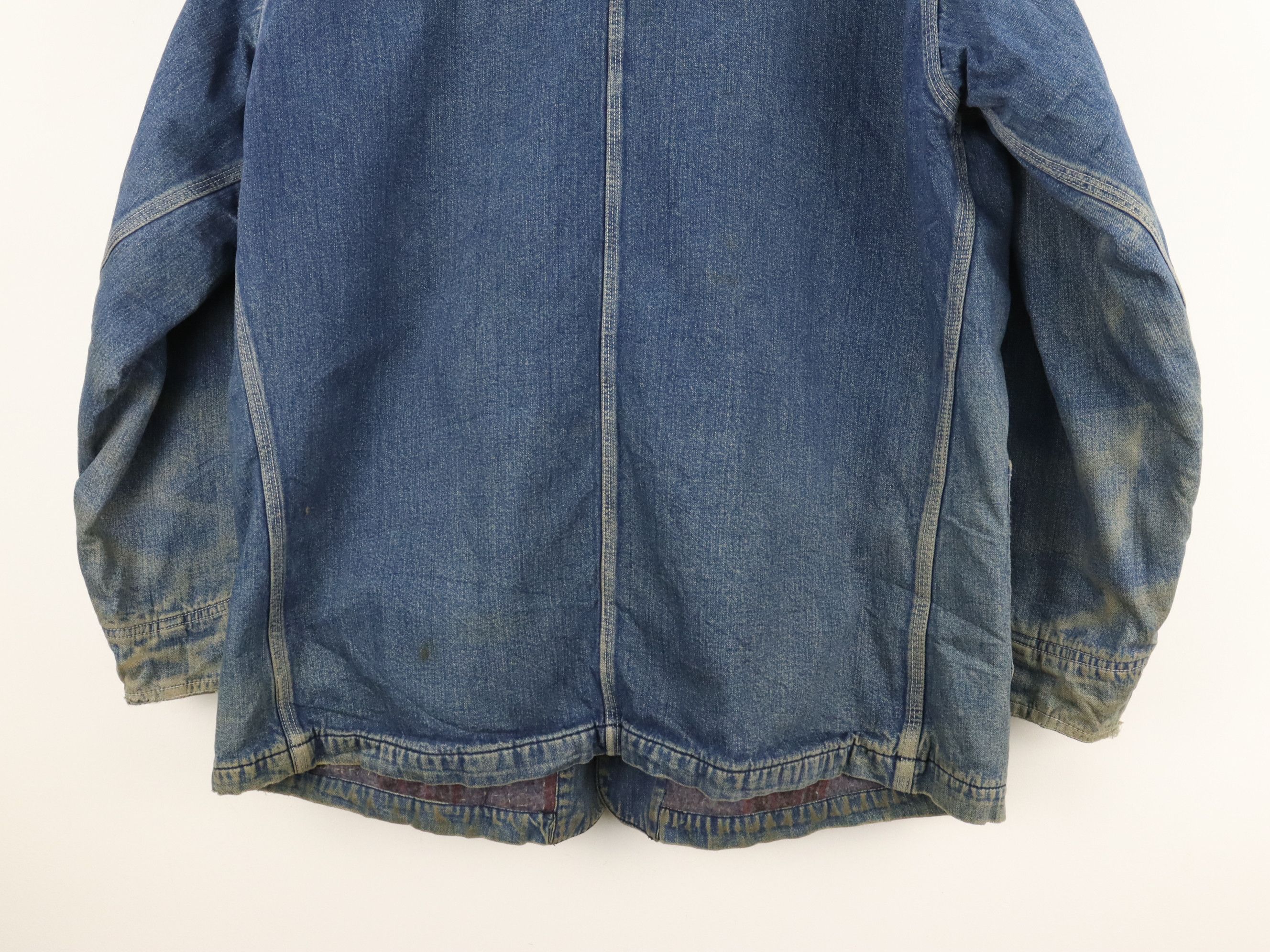 Sugar Cane Sugarcane Shorthorn Western Wear Blanket Lined Chore Jacket Size US XL / EU 56 / 4 - 18 Thumbnail