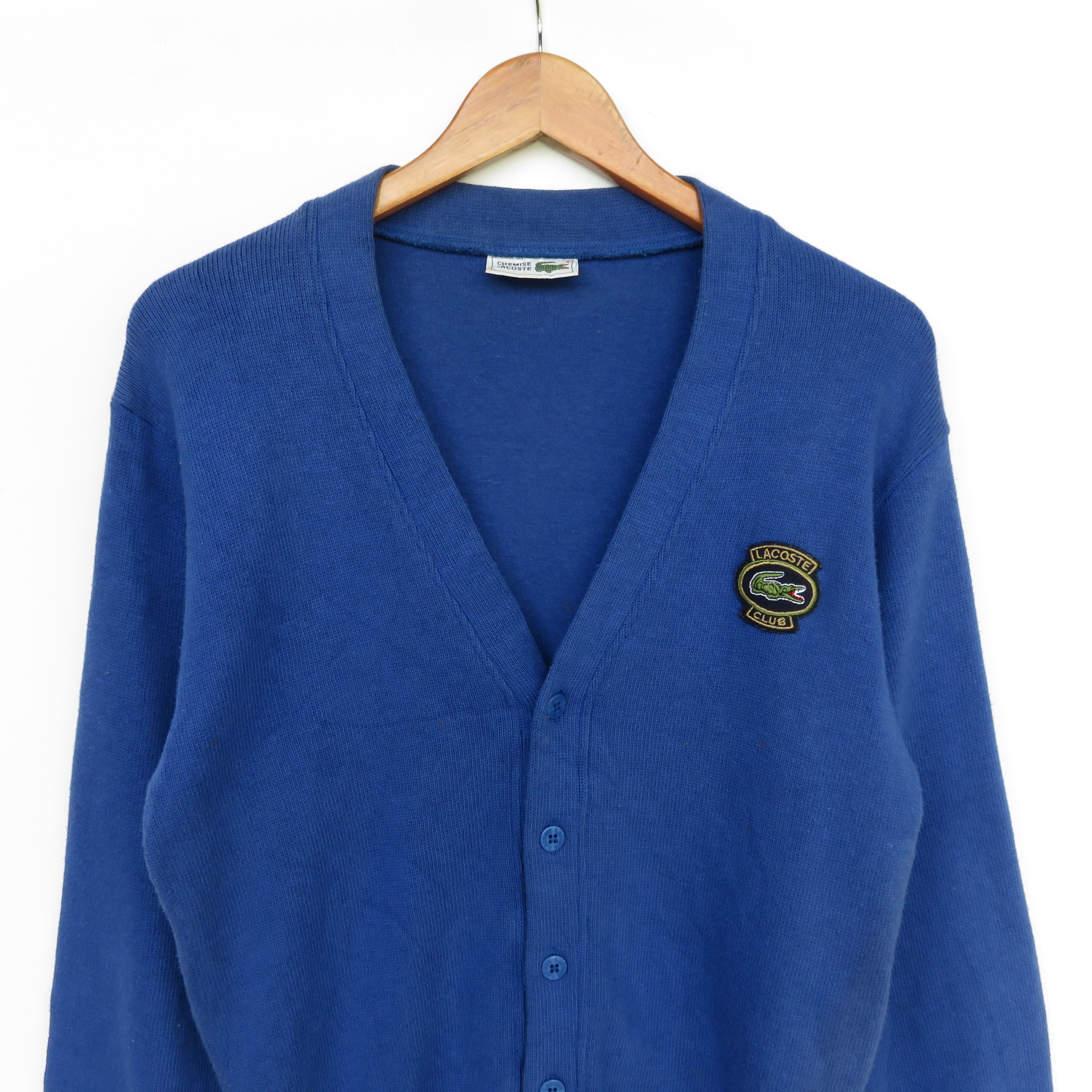 Lacoste × Vintage Lacoste Cardigan Vintage Size US M / EU 48-50 / 2 - 2 Thumbnail