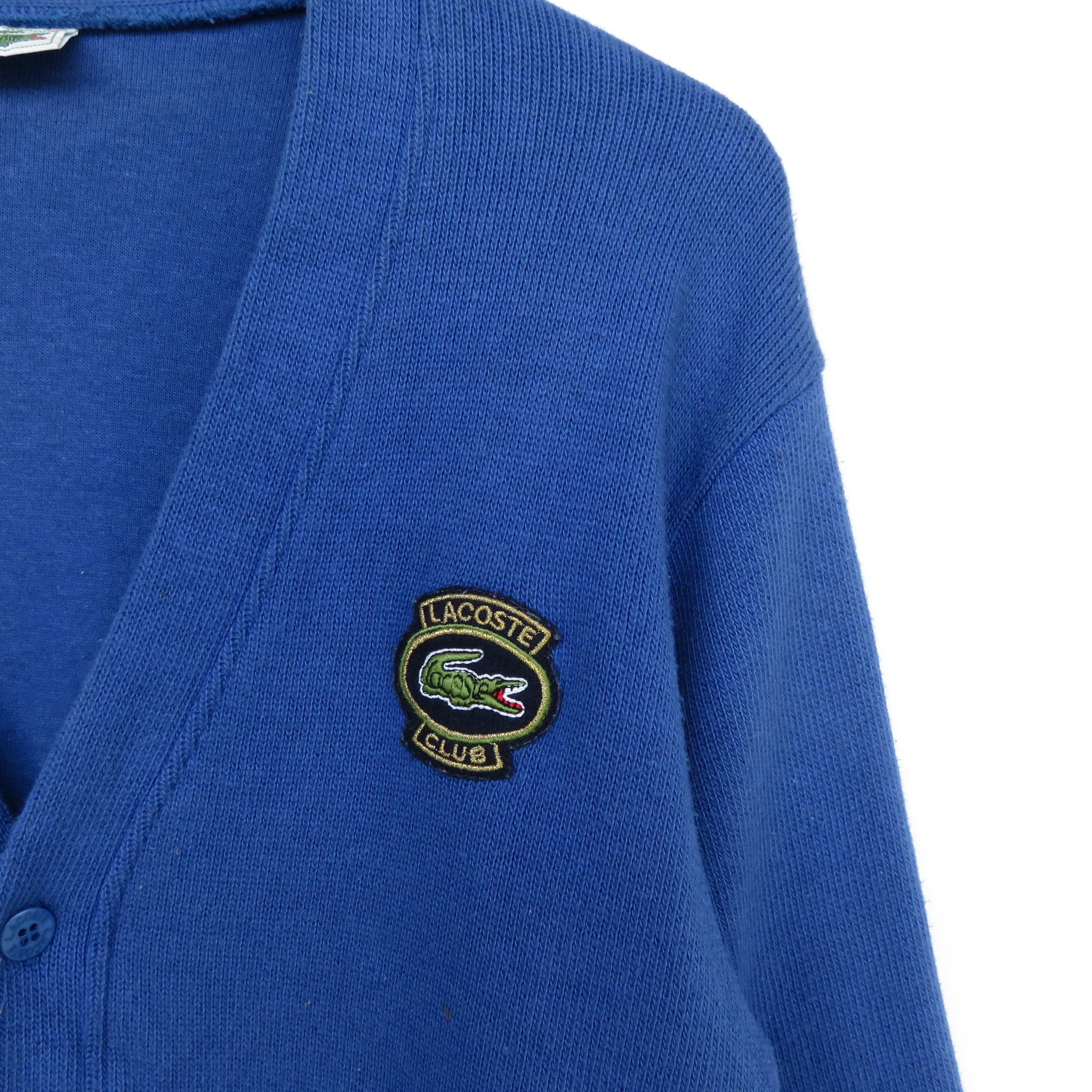 Lacoste × Vintage Lacoste Cardigan Vintage Size US M / EU 48-50 / 2 - 3 Thumbnail