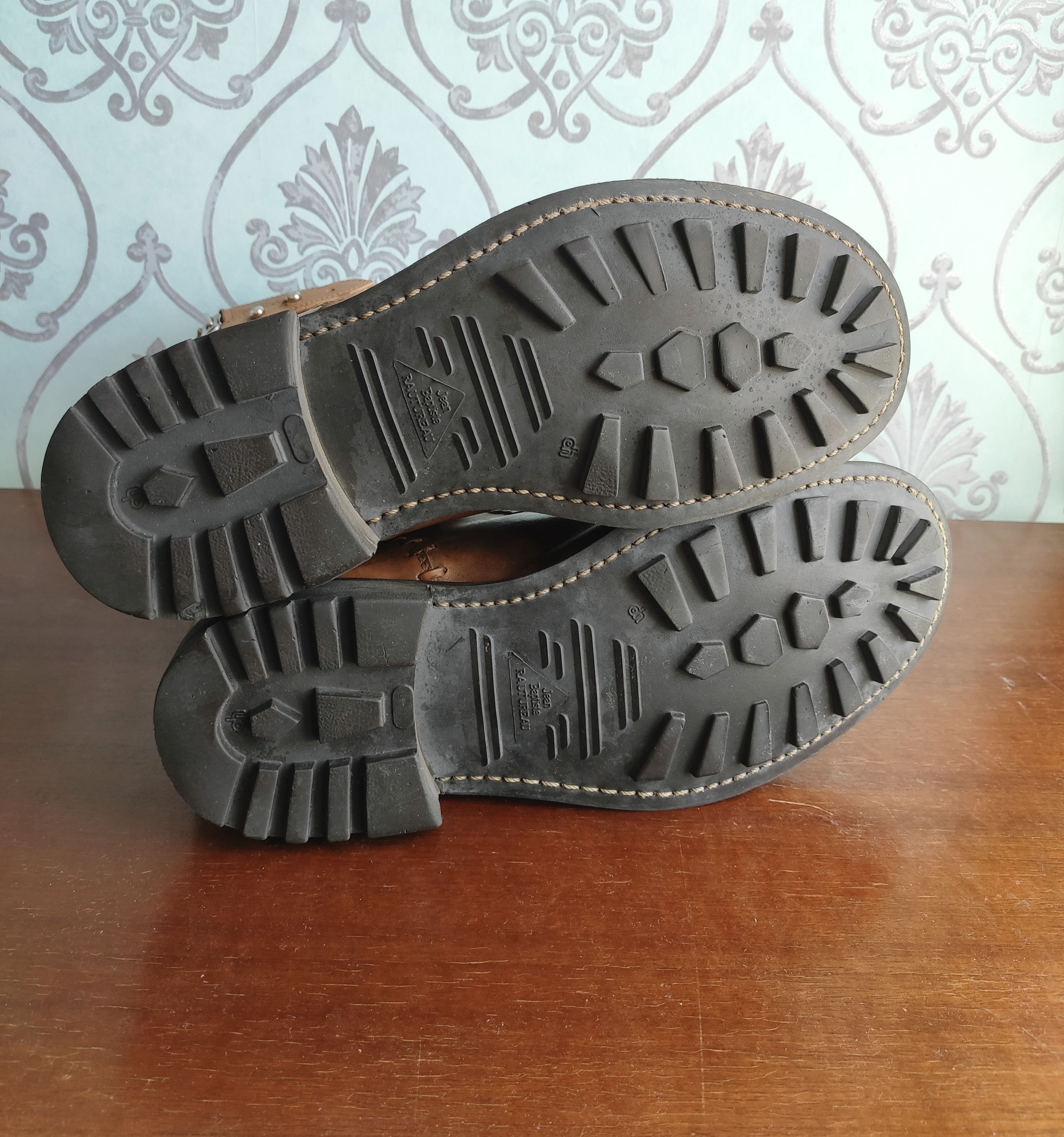 Jean Baptiste Rautureau Zip & lace up boots.Like Rick Owens or Guidi Size US 5 / EU 37 - 8 Thumbnail
