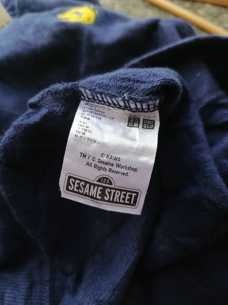 Cartoon Network × Kaws × Uniqlo Uniqlo Kaws X Sesame Street Hoodie Size US S / EU 44-46 / 1 - 6 Thumbnail