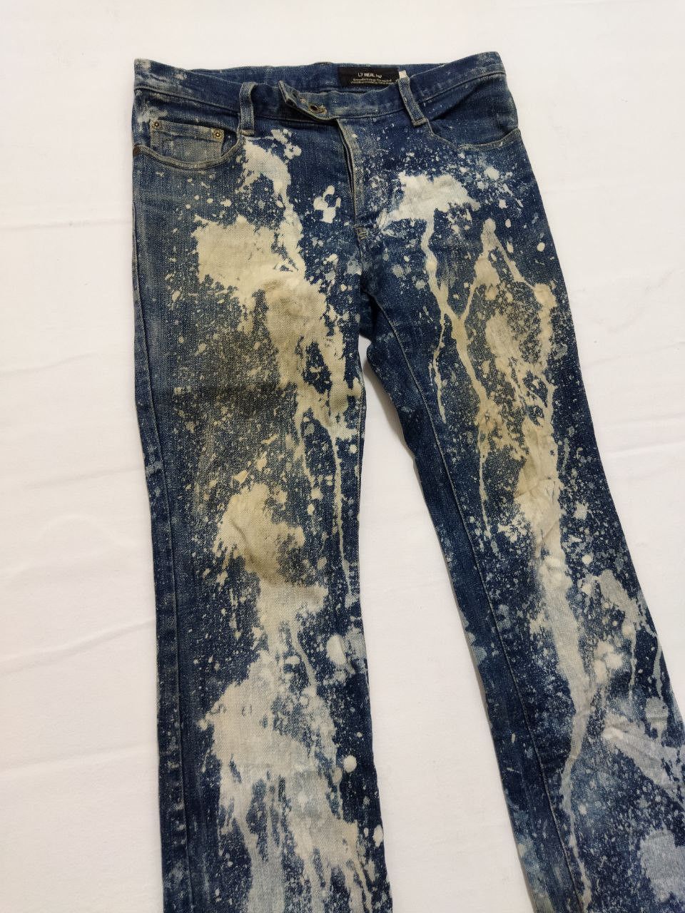L7 Real Hip Vintage L7 REAL HIP Bleach Style Jeans Size US 32 / EU 48 - 16 Thumbnail