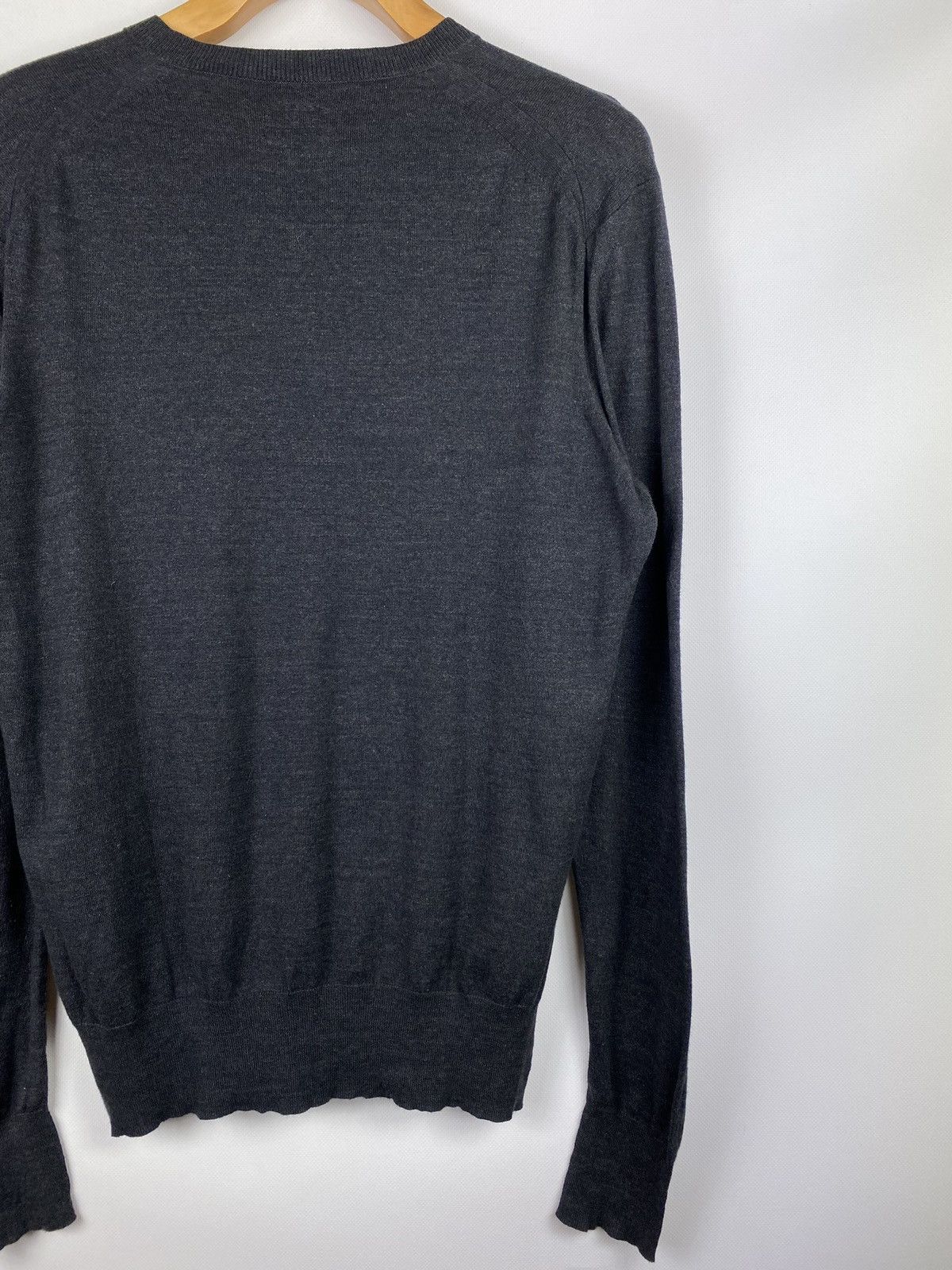 Allsaints Allsaints Fritz V neck men’s sweater pullover size L gray Size US L / EU 52-54 / 3 - 8 Thumbnail