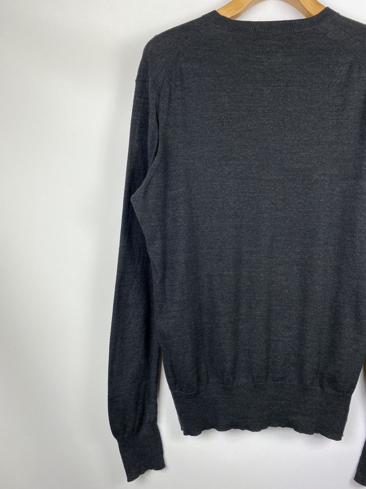 Allsaints Allsaints Fritz V neck men’s sweater pullover size L gray Size US L / EU 52-54 / 3 - 7 Thumbnail
