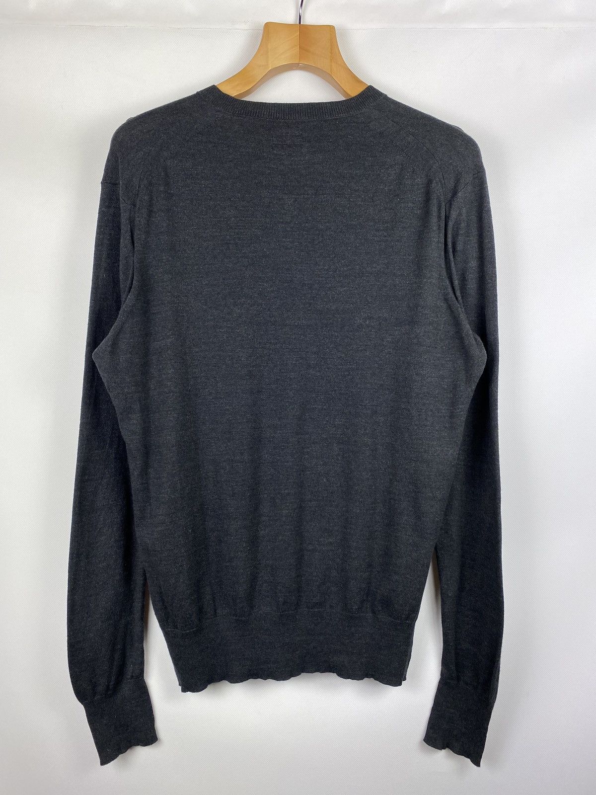 Allsaints Allsaints Fritz V neck men’s sweater pullover size L gray Size US L / EU 52-54 / 3 - 6 Thumbnail