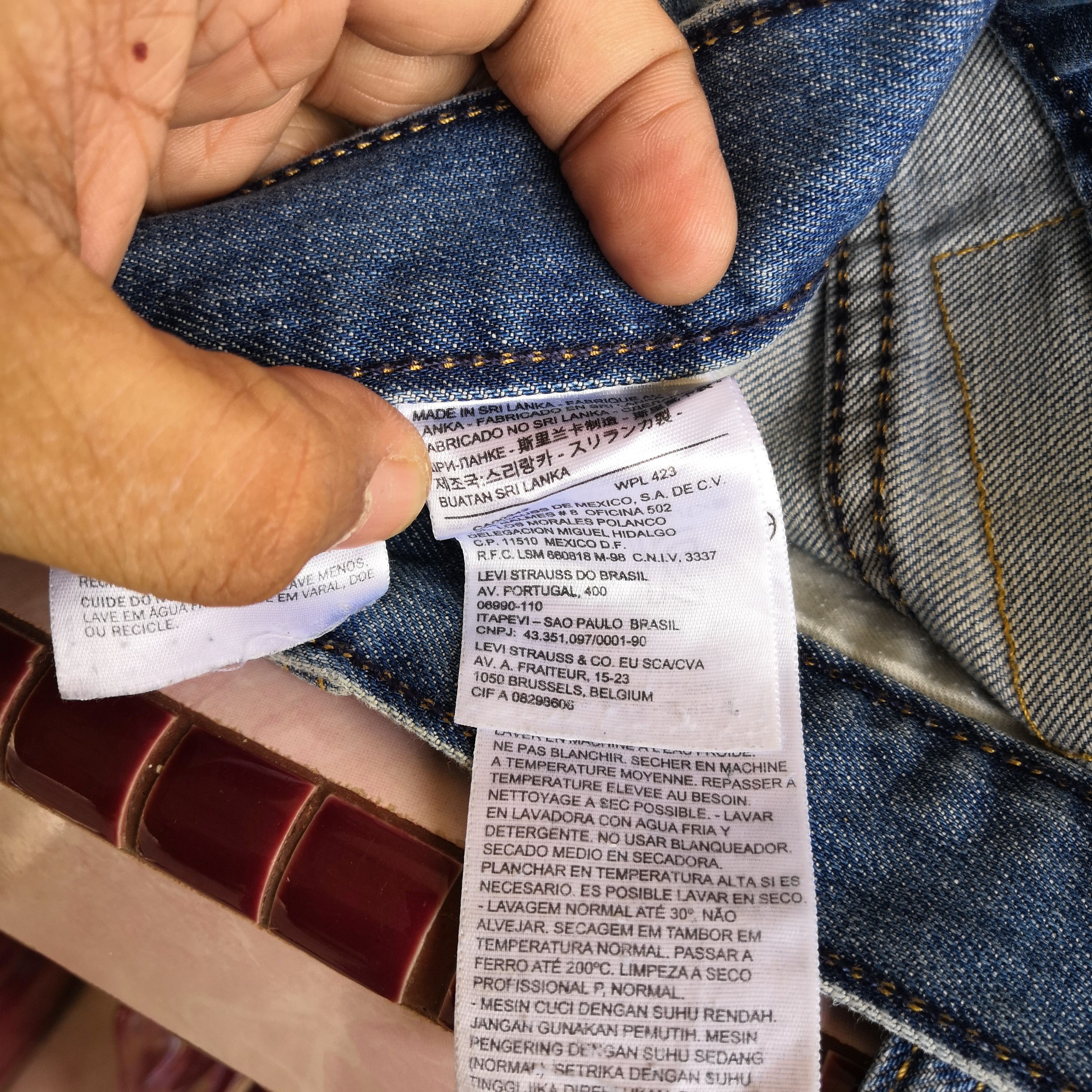Levi's Vintage Levis Distressed Jeans Levi's Rusty Denim Pants Size US 32 / EU 48 - 9 Thumbnail