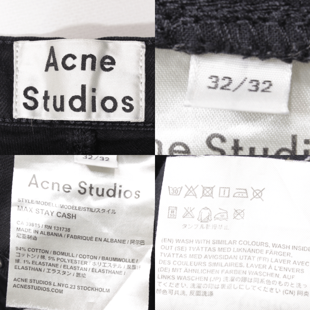 Acne Studios Max Stay Cash Pants Size US 32 / EU 48 - 8 Thumbnail