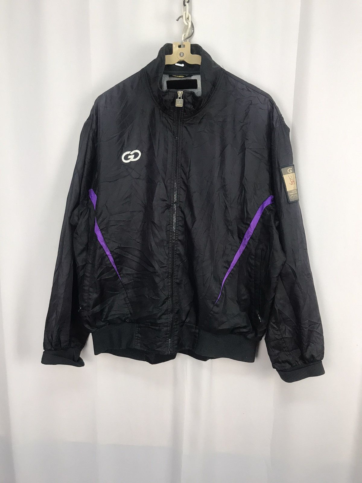 Asics × Japanese Brand × Vintage Vintage Gona zipper jacket by asics Size US XL / EU 56 / 4 - 10 Thumbnail