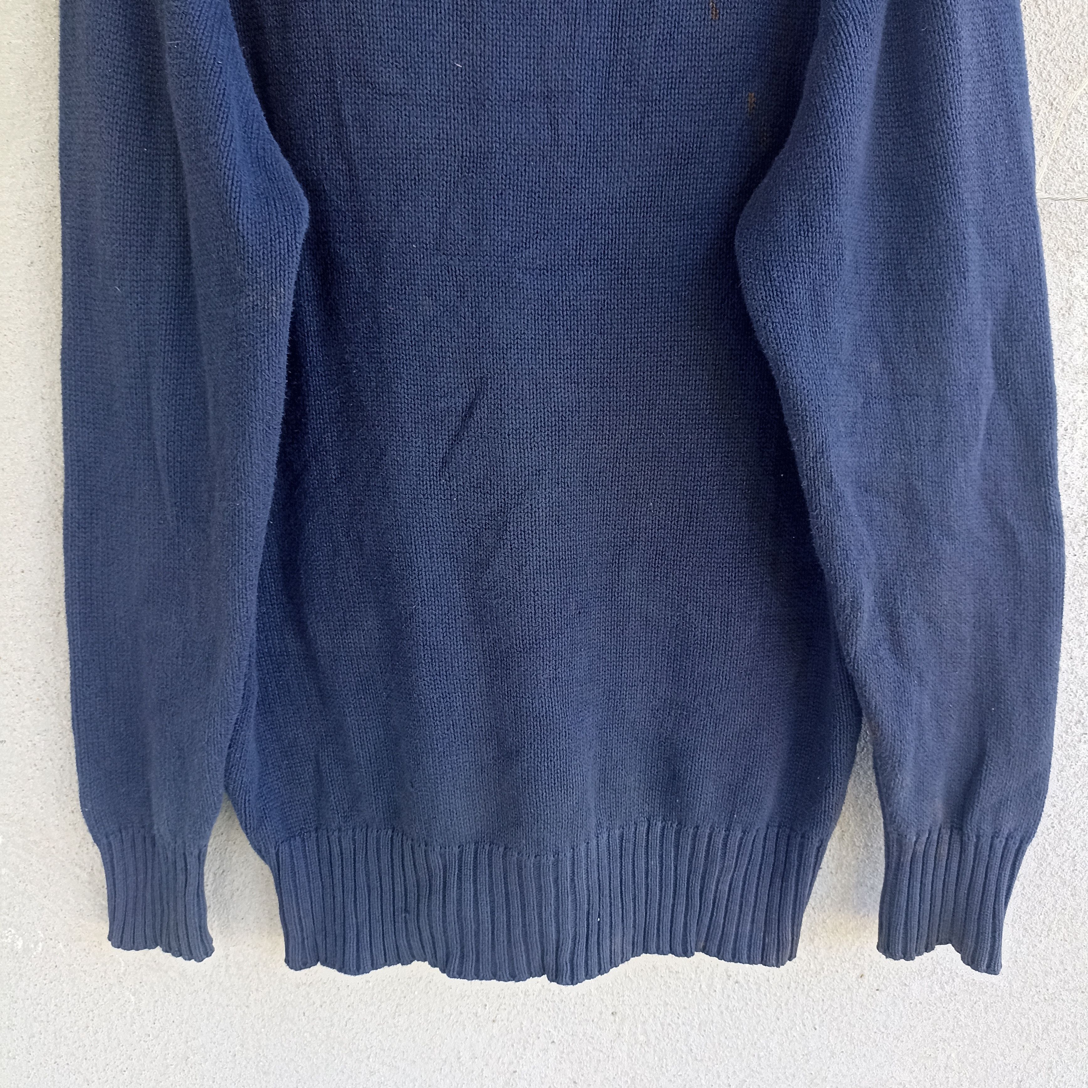 Homespun Knitwear × Polo Ralph Lauren Polo Ralph Lauren Blue Cardigan Knitwear Size US L / EU 52-54 / 3 - 11 Thumbnail