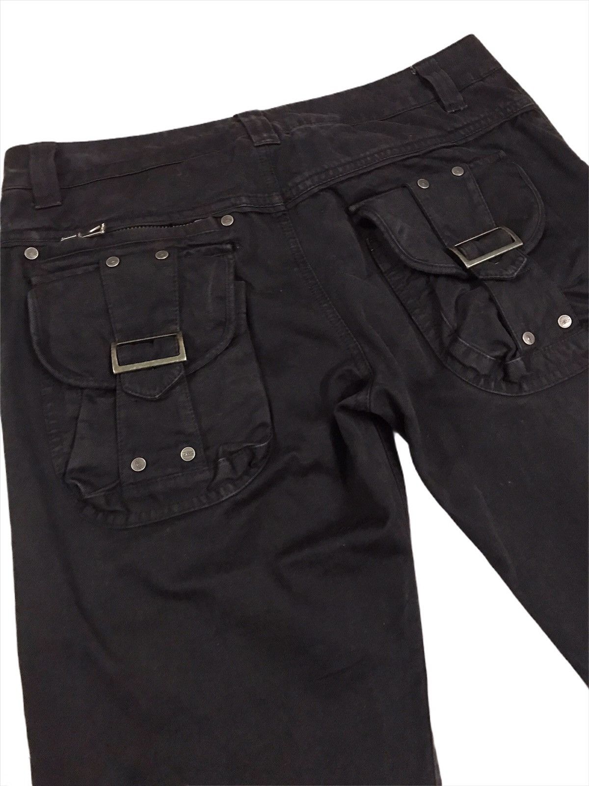 Vintage Laverda Italia Cargo Multi Pocket Bondage Regular Pants Size US 32 / EU 48 - 7 Thumbnail