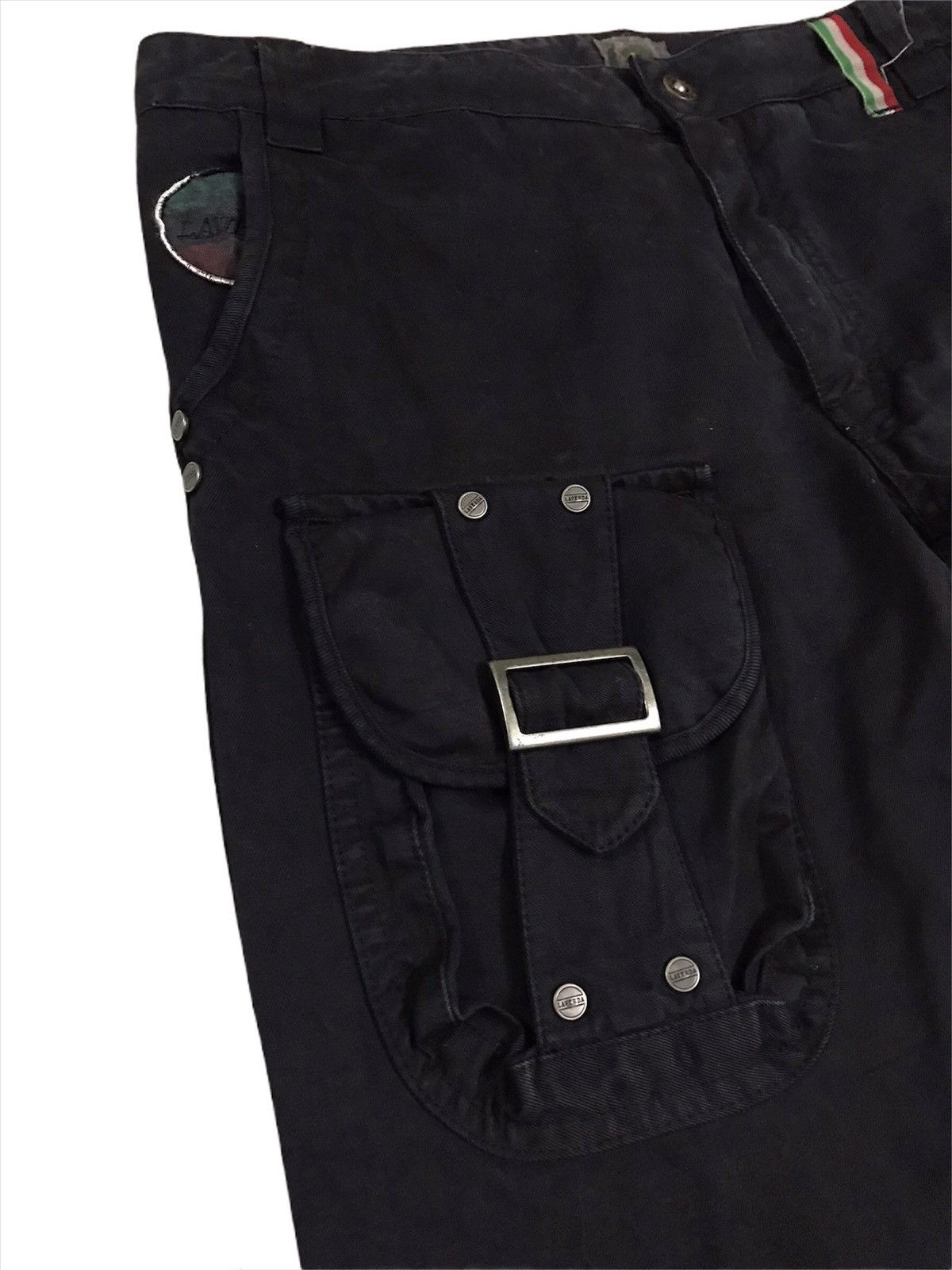 Vintage Laverda Italia Cargo Multi Pocket Bondage Regular Pants Size US 32 / EU 48 - 3 Thumbnail