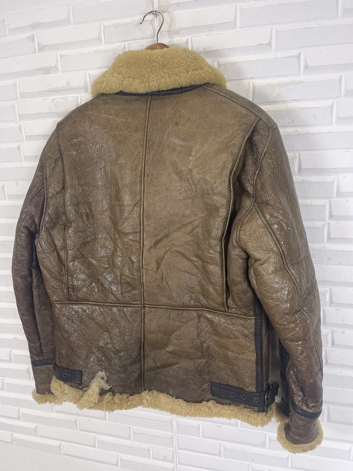Other B3 US AIRFORCE ORIGIN SHEEPSKIN COAT JACKET Size US M / EU 48-50 / 2 - 8 Thumbnail