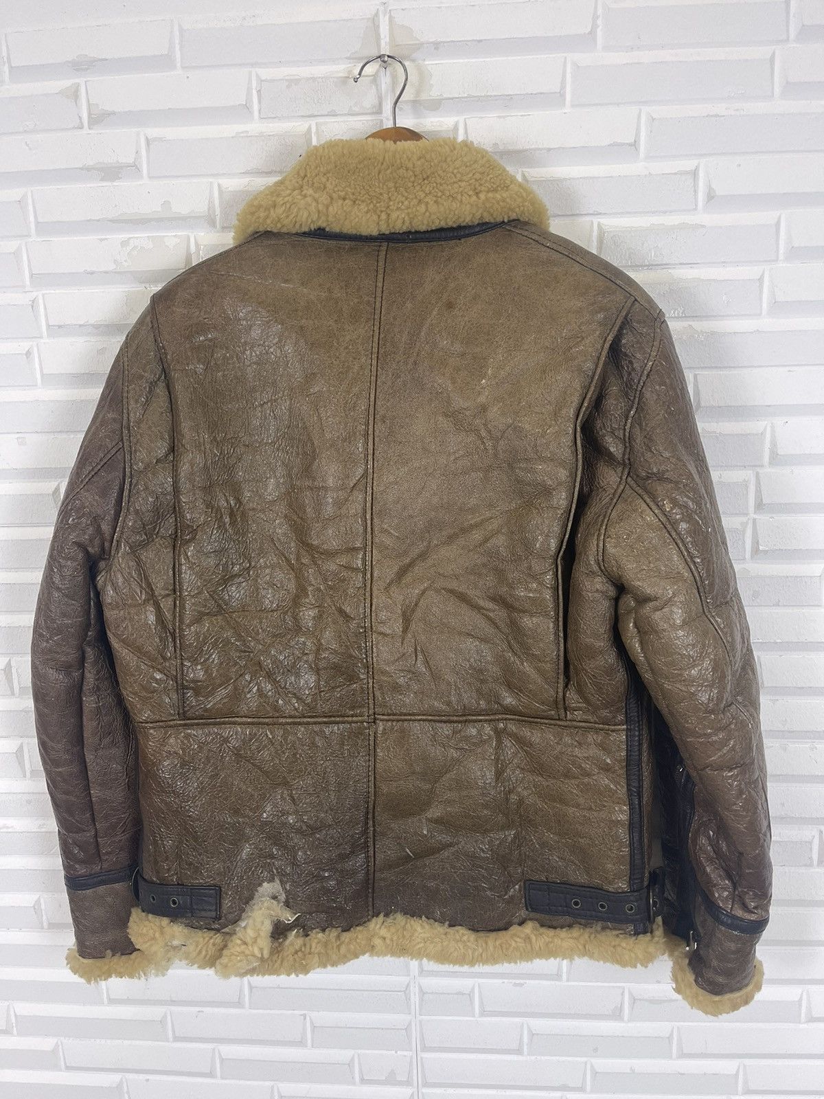Other B3 US AIRFORCE ORIGIN SHEEPSKIN COAT JACKET Size US M / EU 48-50 / 2 - 6 Thumbnail