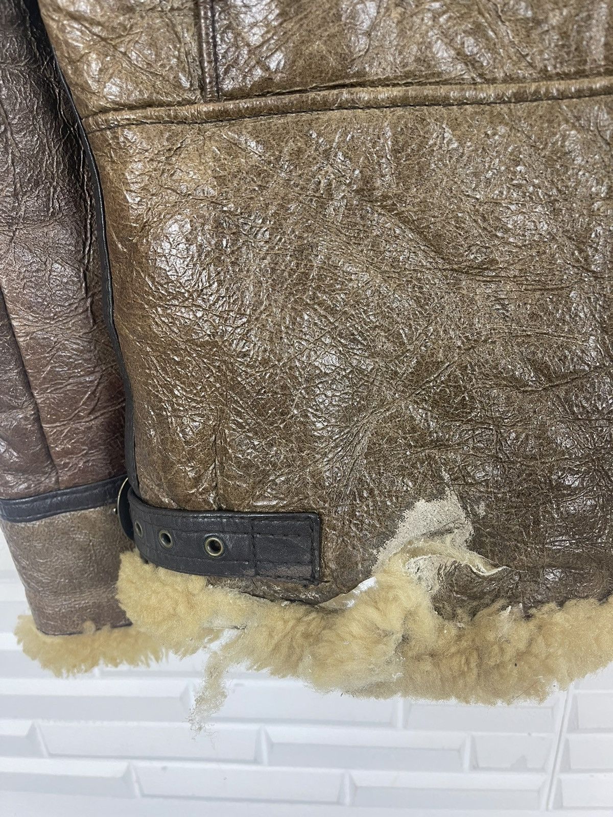 Other B3 US AIRFORCE ORIGIN SHEEPSKIN COAT JACKET Size US M / EU 48-50 / 2 - 14 Thumbnail