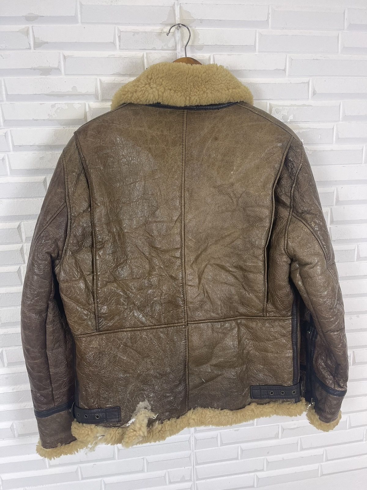 Other B3 US AIRFORCE ORIGIN SHEEPSKIN COAT JACKET Size US M / EU 48-50 / 2 - 9 Thumbnail
