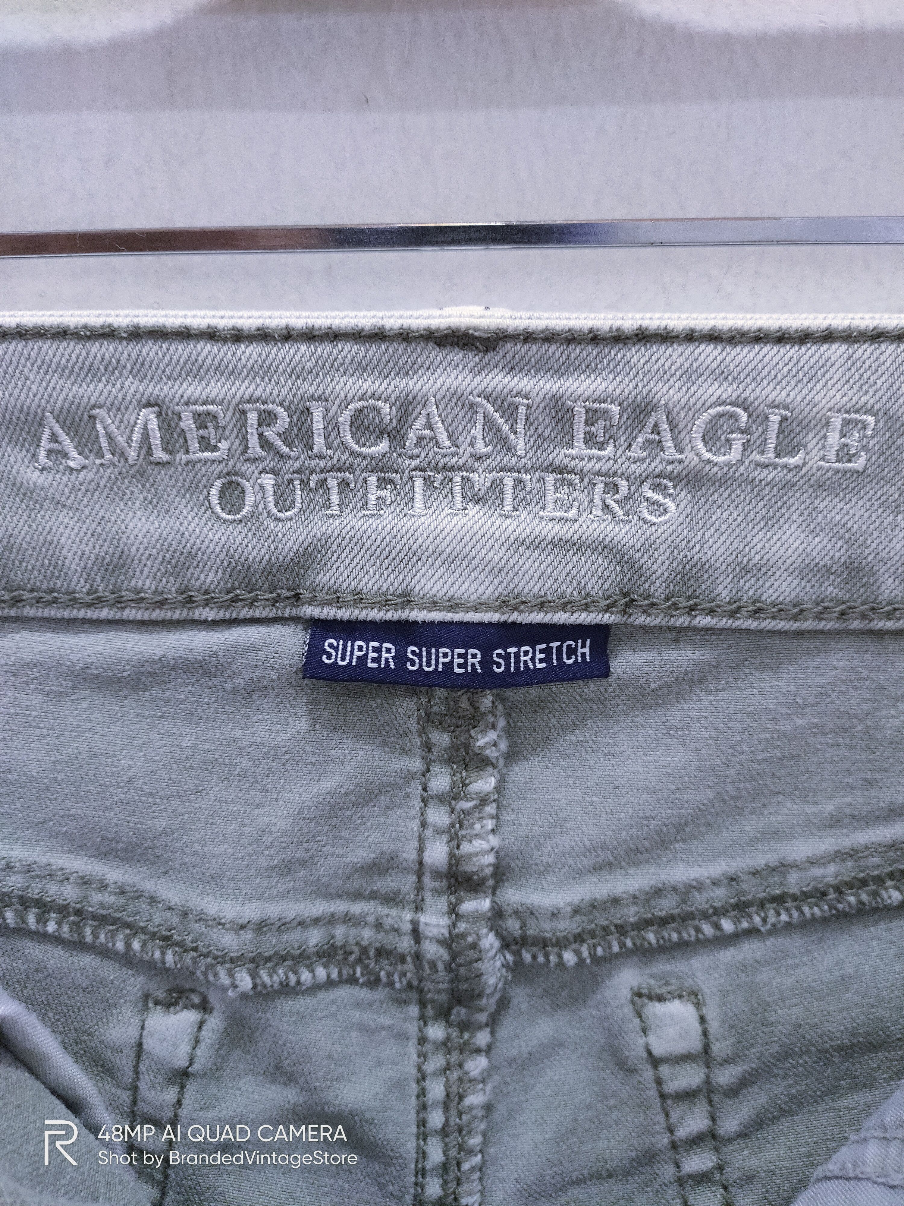 American Eagle Outfitters × Japanese Brand AMERICAN EAGLE OUTFITTER Distressed Denim Jeans Short Pants Size 28" / US 6 / IT 42 - 12 Thumbnail