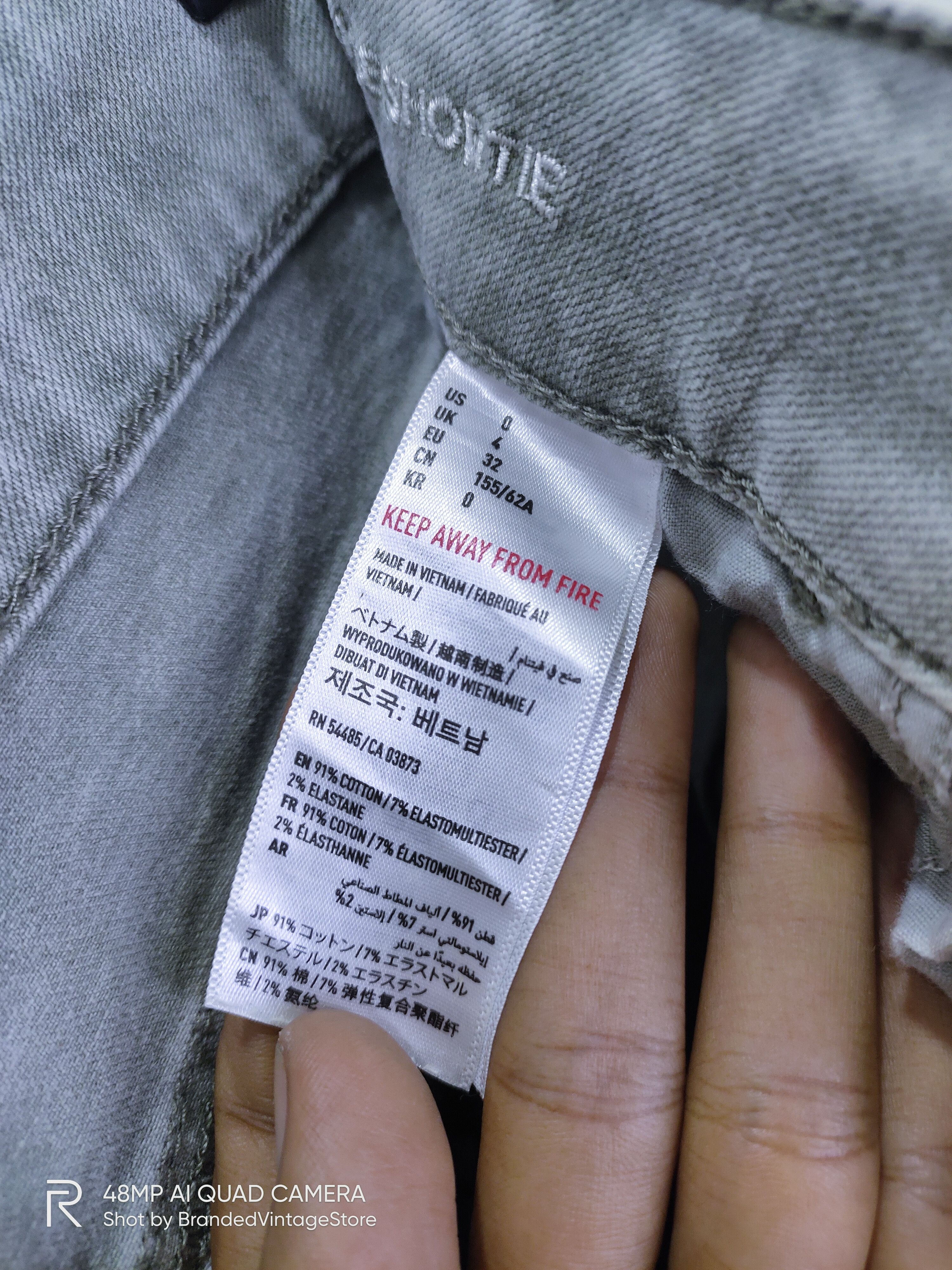 American Eagle Outfitters × Japanese Brand AMERICAN EAGLE OUTFITTER Distressed Denim Jeans Short Pants Size 28" / US 6 / IT 42 - 17 Thumbnail