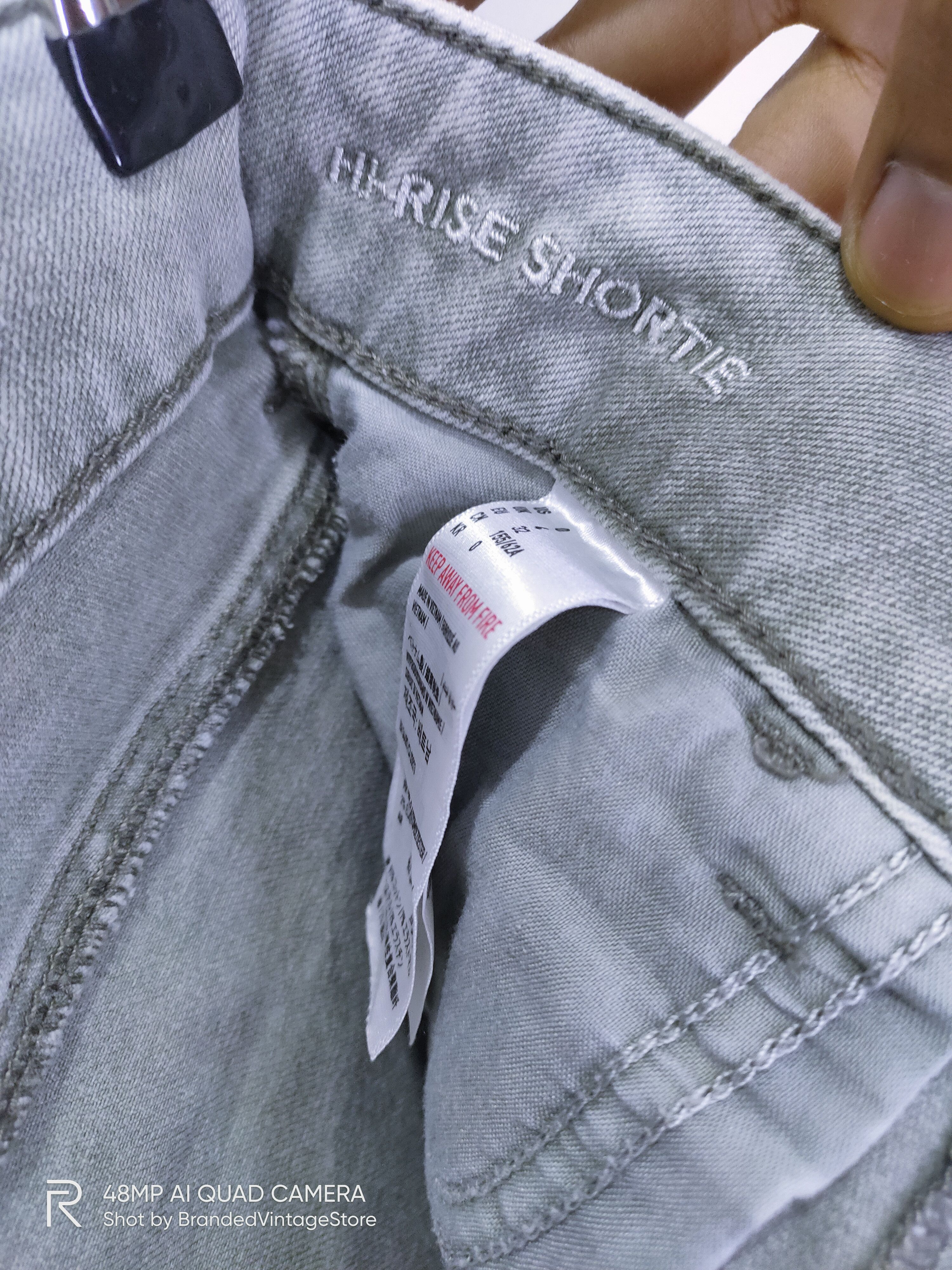 American Eagle Outfitters × Japanese Brand AMERICAN EAGLE OUTFITTER Distressed Denim Jeans Short Pants Size 28" / US 6 / IT 42 - 14 Thumbnail