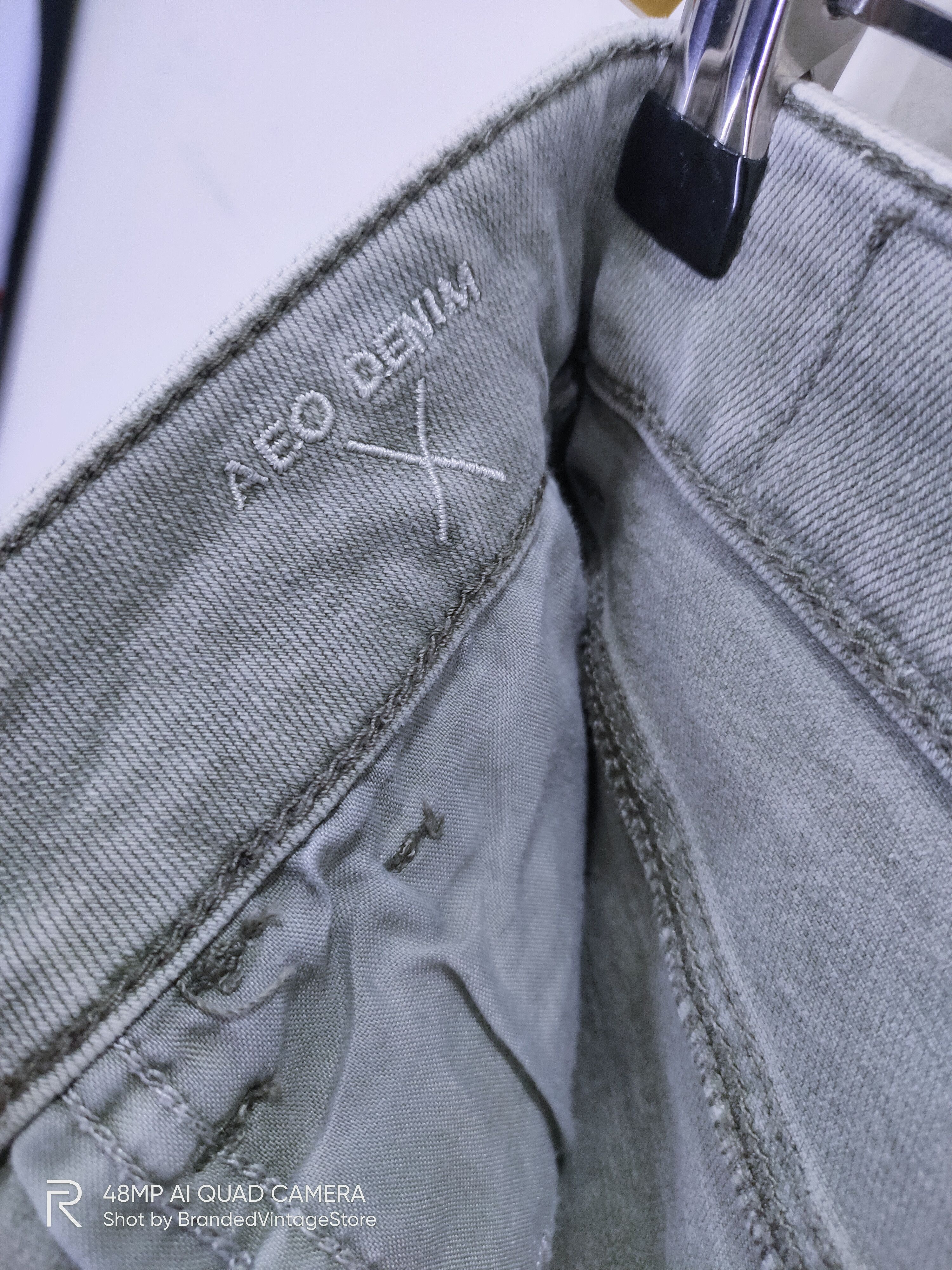 American Eagle Outfitters × Japanese Brand AMERICAN EAGLE OUTFITTER Distressed Denim Jeans Short Pants Size 28" / US 6 / IT 42 - 13 Thumbnail