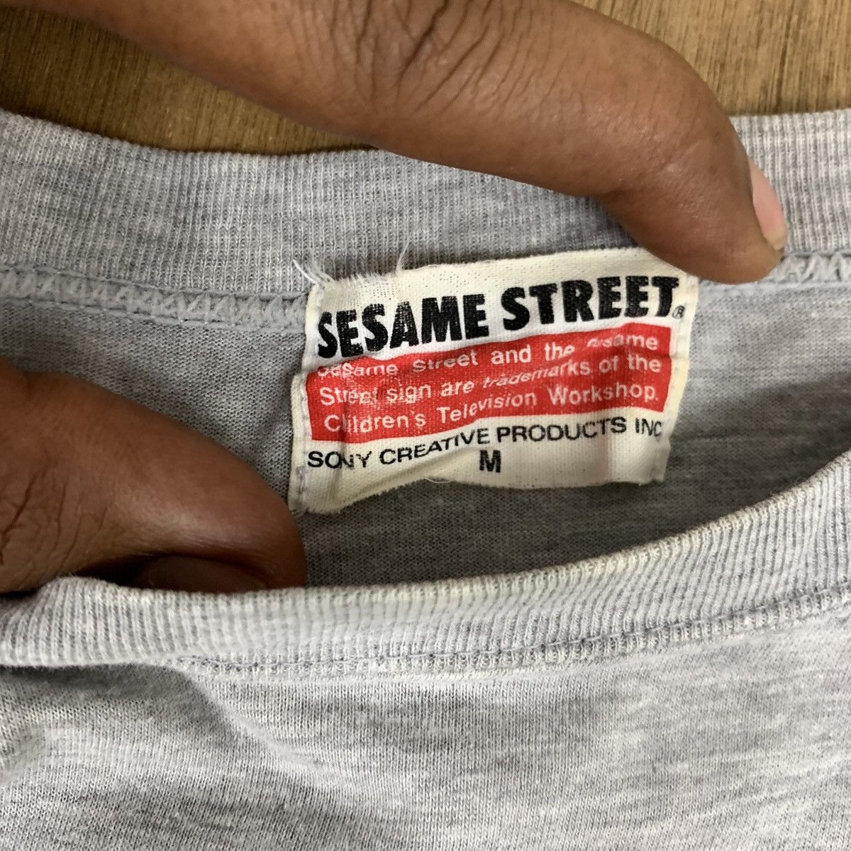 Cartoon Network × Vintage Vntag 90s SESAME STREET Cartoon Character Single Stitch Tee Size US S / EU 44-46 / 1 - 16 Thumbnail