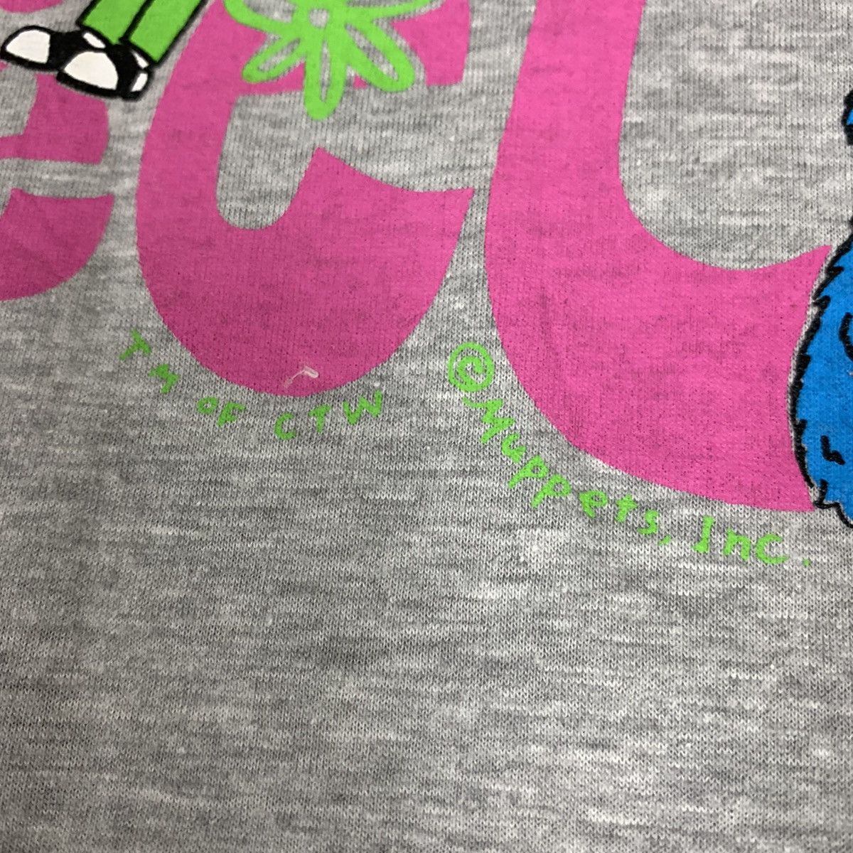 Cartoon Network × Vintage Vntag 90s SESAME STREET Cartoon Character Single Stitch Tee Size US S / EU 44-46 / 1 - 9 Thumbnail