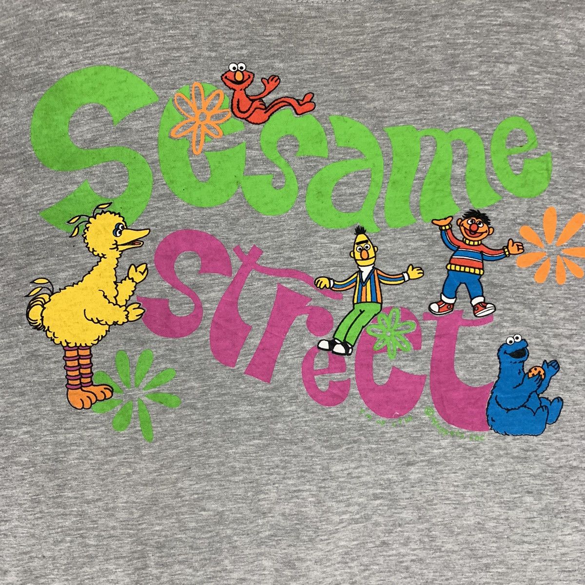 Cartoon Network × Vintage Vntag 90s SESAME STREET Cartoon Character Single Stitch Tee Size US S / EU 44-46 / 1 - 7 Thumbnail