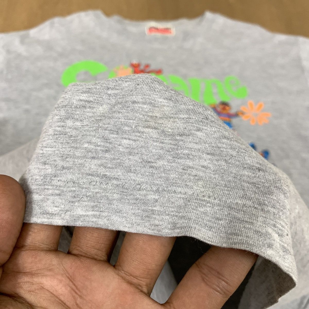 Cartoon Network × Vintage Vntag 90s SESAME STREET Cartoon Character Single Stitch Tee Size US S / EU 44-46 / 1 - 11 Thumbnail