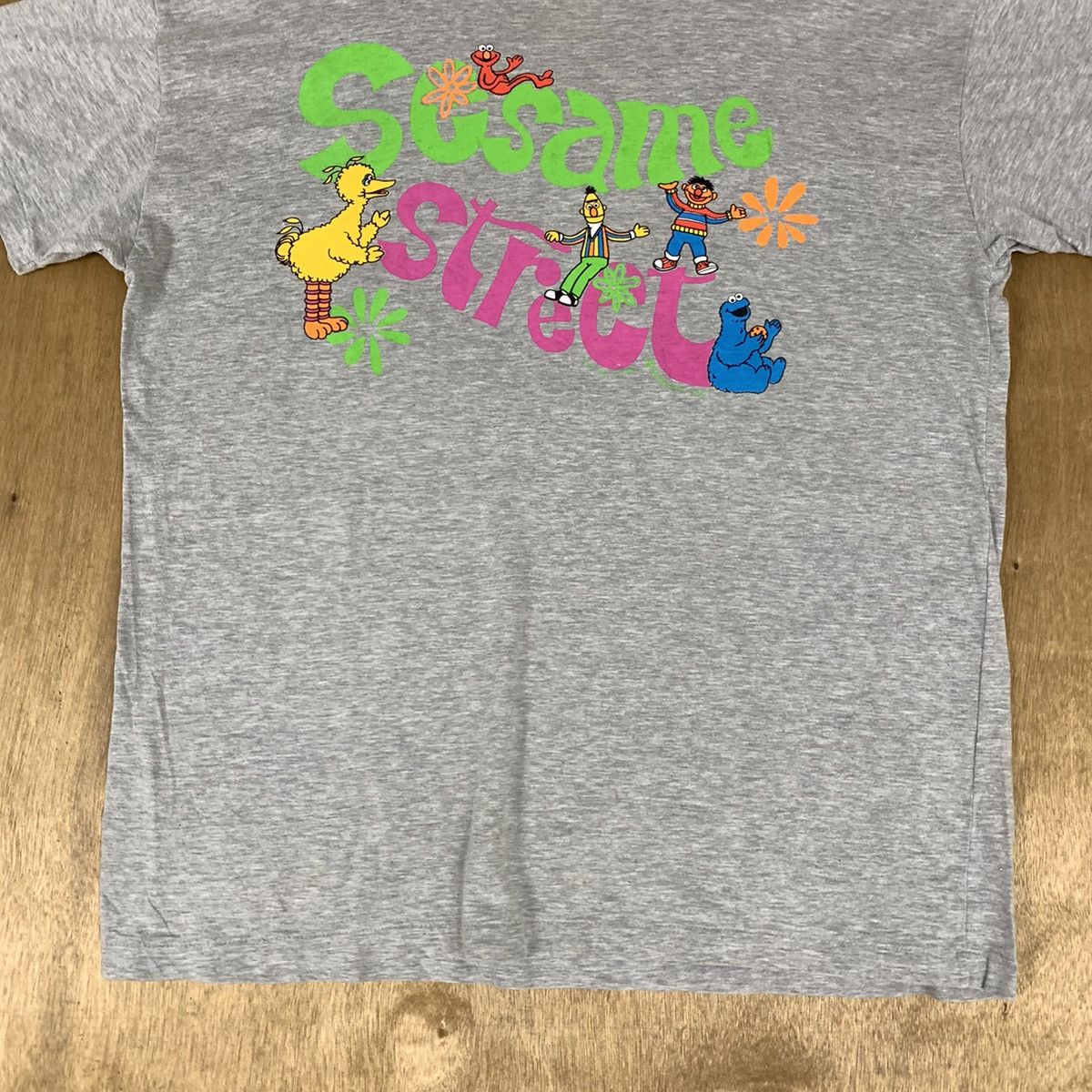 Cartoon Network × Vintage Vntag 90s SESAME STREET Cartoon Character Single Stitch Tee Size US S / EU 44-46 / 1 - 4 Thumbnail