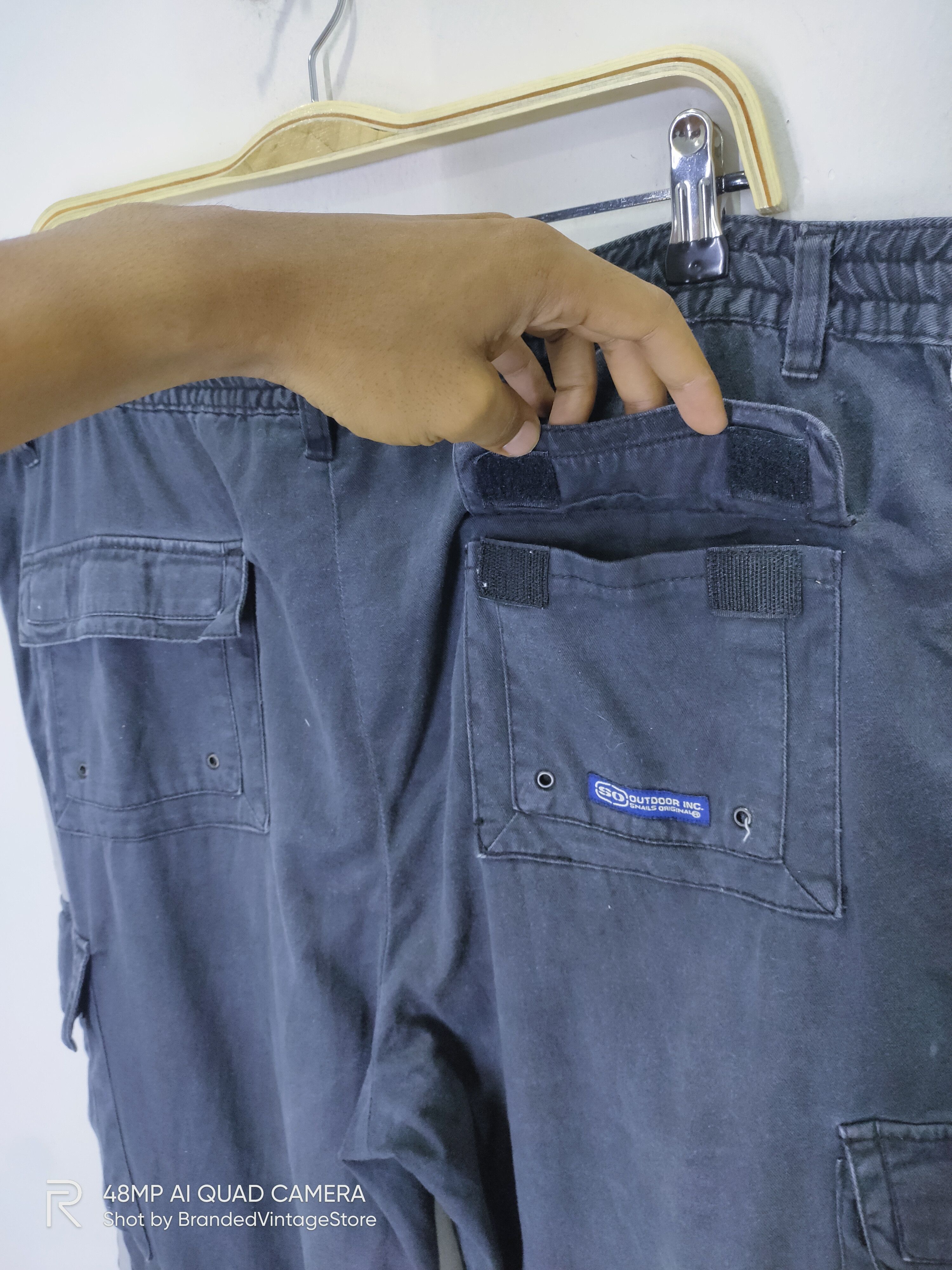 Japanese Brand × Outdoor Research SNAILS ORIGINAL Outdoor Side Stripe Utility Rare Cargo Pant Size US 40 / EU 56 - 13 Thumbnail