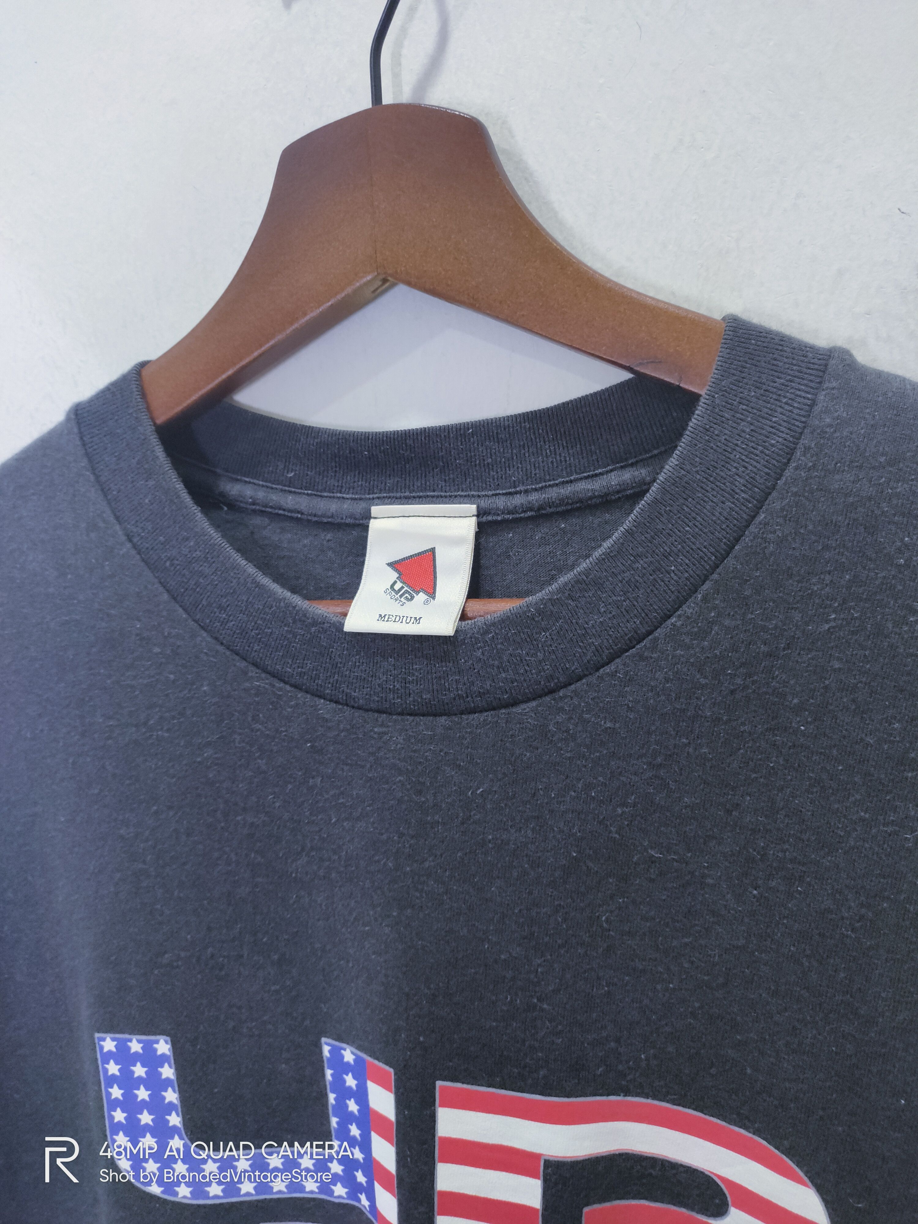 American Stitch × Vintage Vintage UP SPORT USA Ultralite Product Single Stitch Tshirt Size US L / EU 52-54 / 3 - 5 Thumbnail