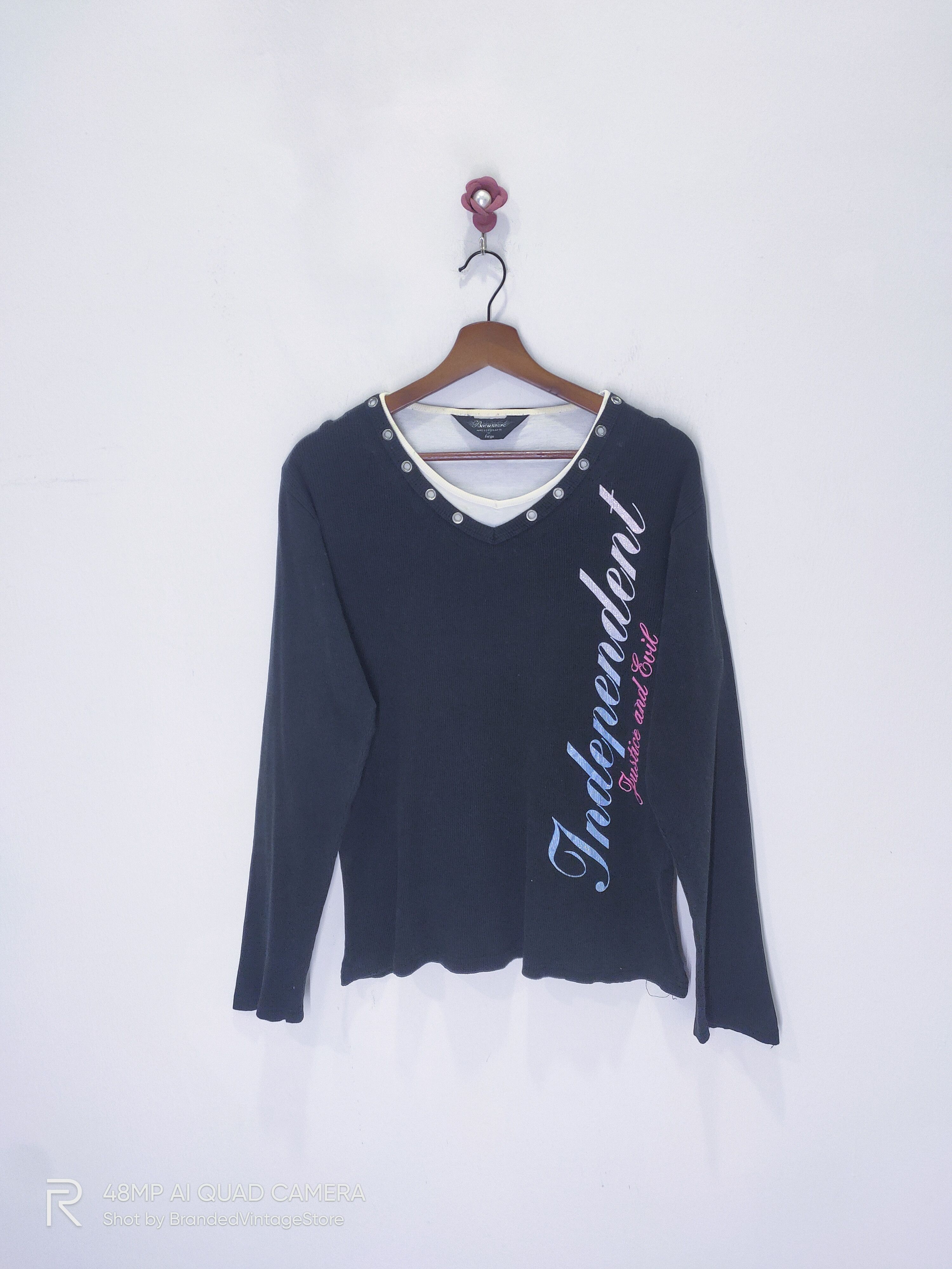 Japanese Brand × Rainbow BEAUMERE Independent Blink Lady Corduroy Slimfit Sweatshirt Size L / US 10 / IT 46 - 1 Thumbnail