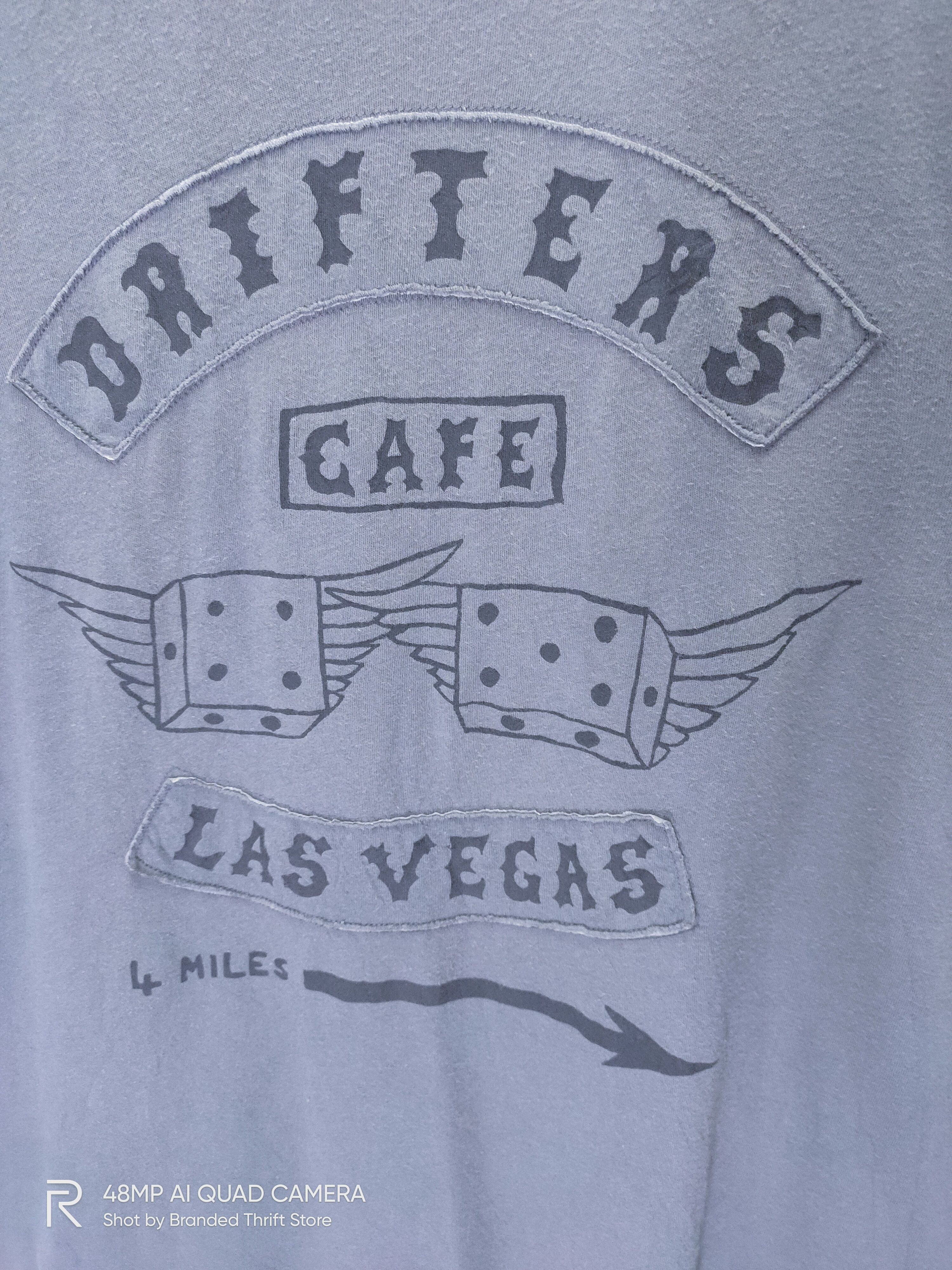 American Stitch × DRIFTER × Gap Vintage GAP Las Vegas Drifter Streetwear Single Stitch Tee Size US XL / EU 56 / 4 - 6 Thumbnail