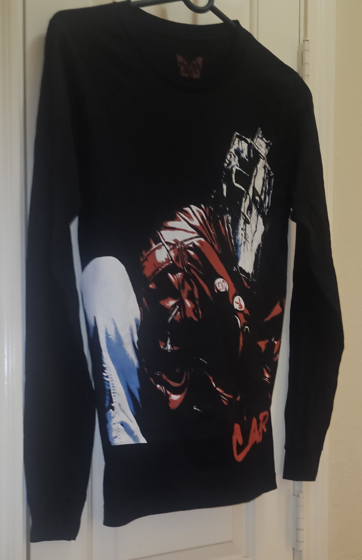 AWGE Playboi Carti 2017 Jason Mask Hand Tour Concert Merch Tee Size US XS / EU 42 / 0 - 5 Thumbnail