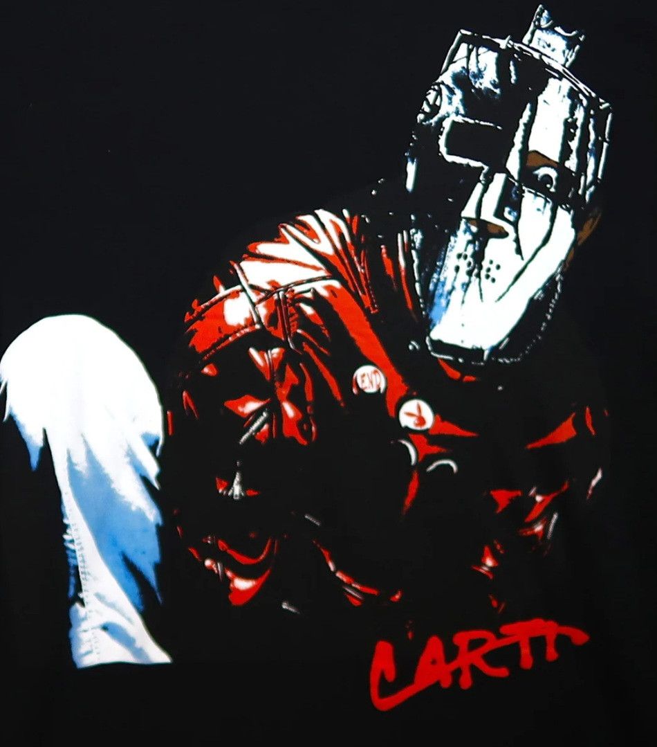 AWGE Playboi Carti 2017 Jason Mask Hand Tour Concert Merch Tee Size US XS / EU 42 / 0 - 11 Thumbnail