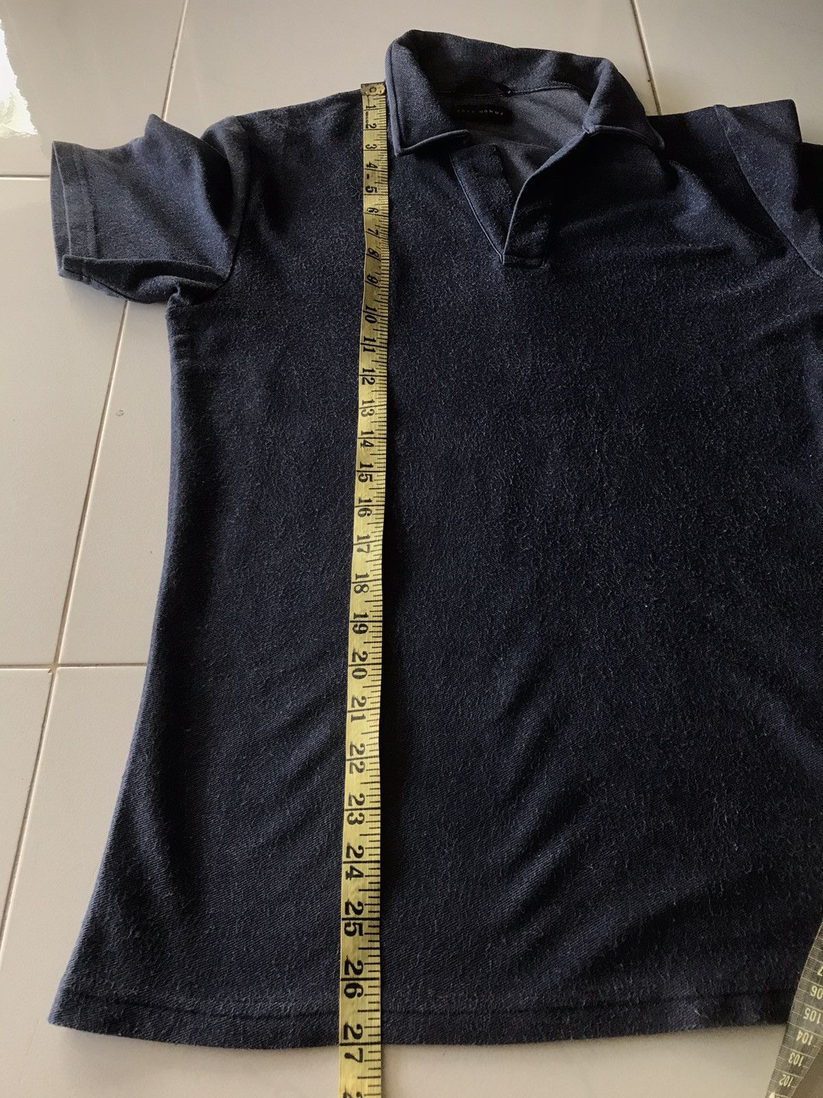 Tete Homme Vintage Tete Homme Collar Tee Size US M / EU 48-50 / 2 - 11 Thumbnail