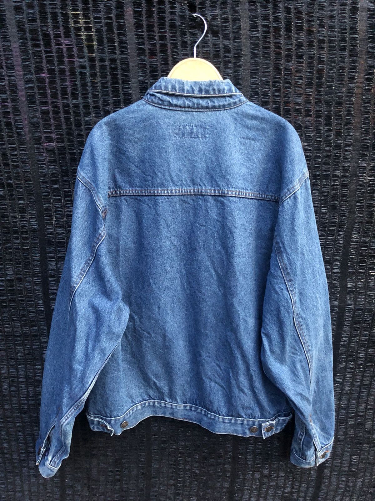 Vintage LUNA PIER denim jacket distressed faded colour Size US L / EU 52-54 / 3 - 2 Thumbnail