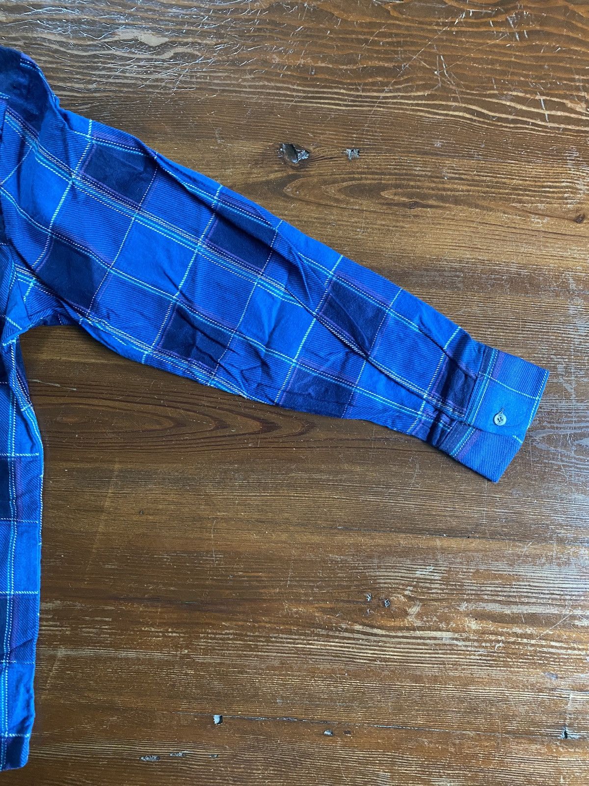 Flannel × Vintage Vintage NWT 80’s Repage Thin Flannel Button Up Size US M / EU 48-50 / 2 - 14 Thumbnail