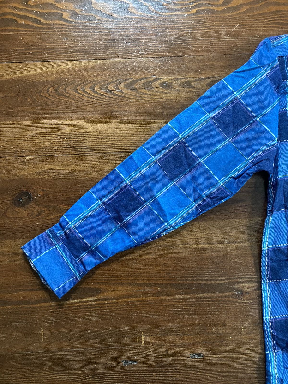Flannel × Vintage Vintage NWT 80’s Repage Thin Flannel Button Up Size US M / EU 48-50 / 2 - 10 Thumbnail