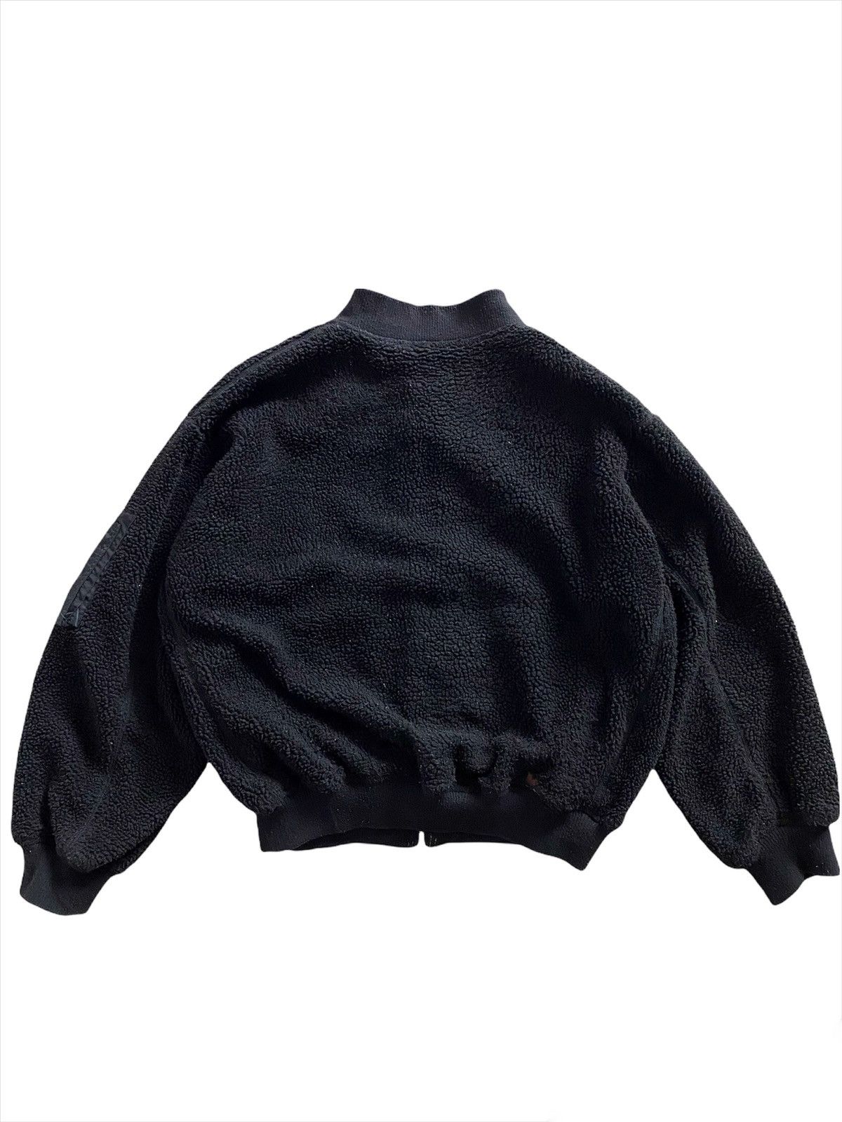 Japanese Brand × Vintage Vintage MA-1 Bomber fleece Jacket military designer Size US L / EU 52-54 / 3 - 7 Thumbnail