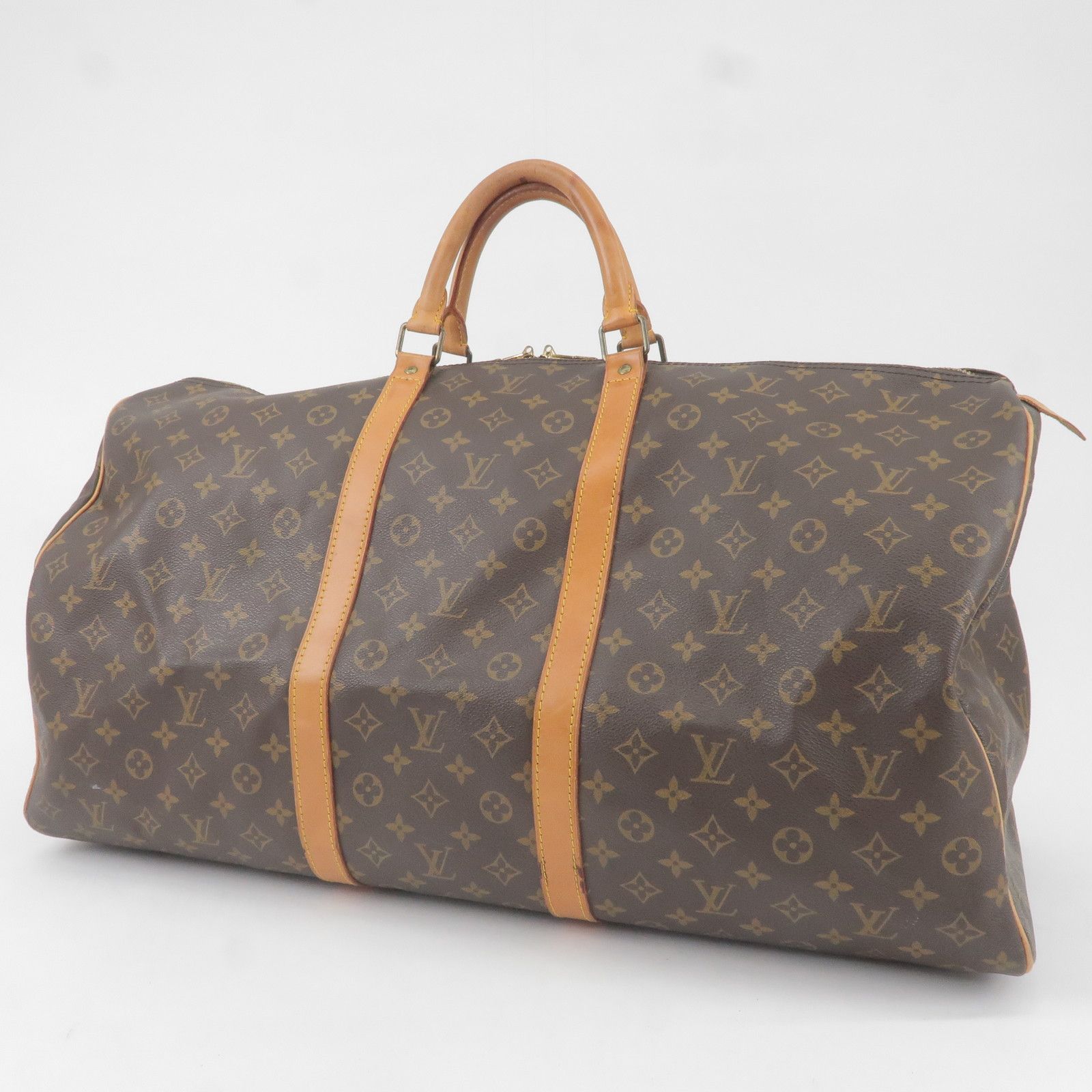 Louis Vuitton Keepall 60 Duffle Bag Size ONE SIZE - 3 Thumbnail