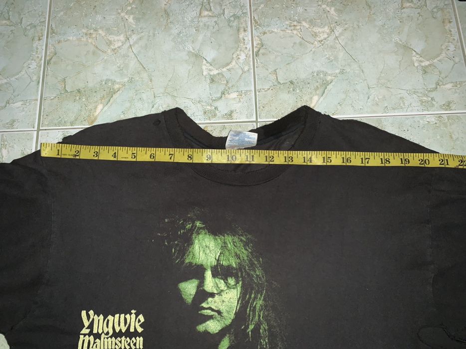 Vintage Vintage YNGWIE MALMSTEEN Super Duper Distressed t-shirt | Grailed