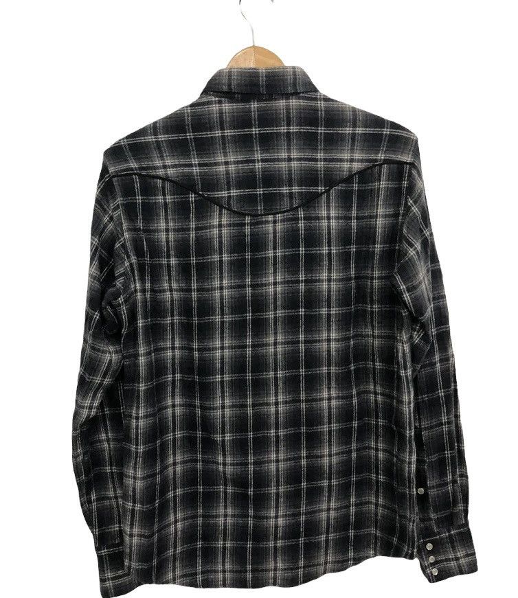 Japanese Brand Vanson Leathers Flannel Button Up Shirt Size US M / EU 48-50 / 2 - 2 Thumbnail