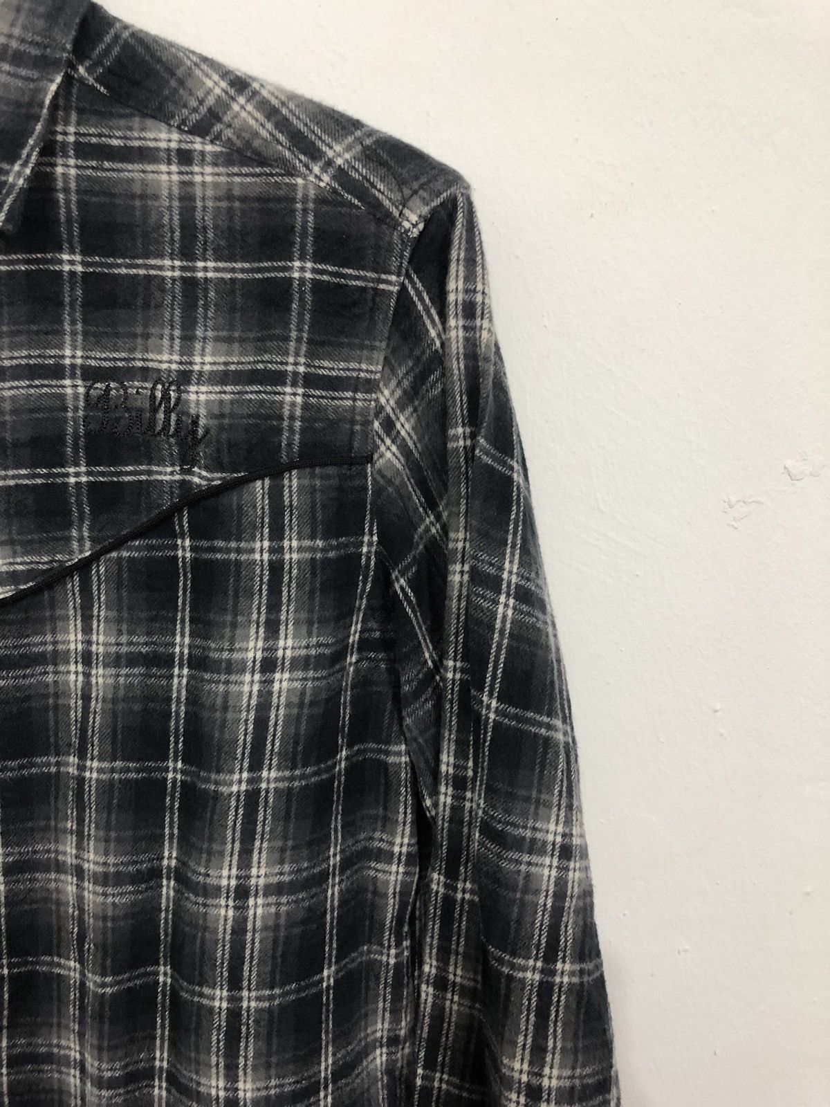 Japanese Brand Vanson Leathers Flannel Button Up Shirt Size US M / EU 48-50 / 2 - 3 Thumbnail