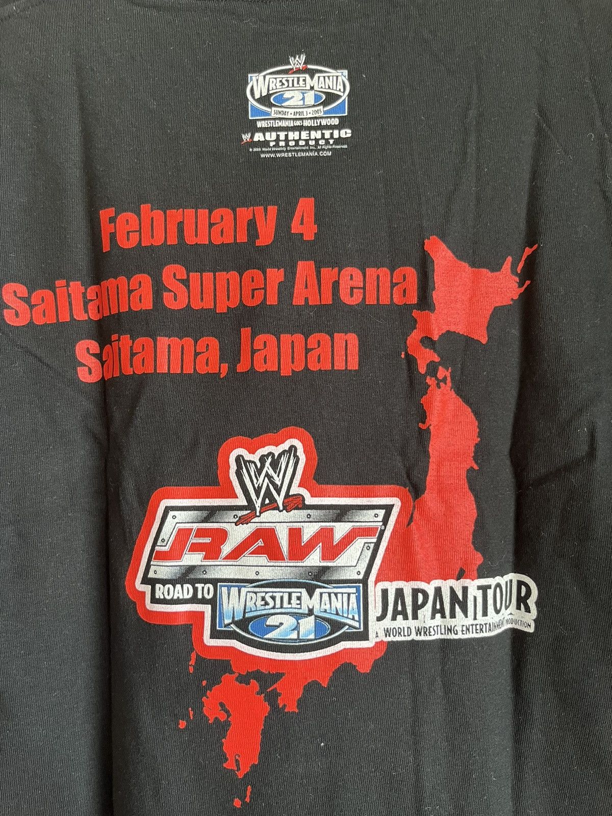 Vintage × WWE Wrestle mania ft31 Size US L / EU 52-54 / 3 - 5 Thumbnail