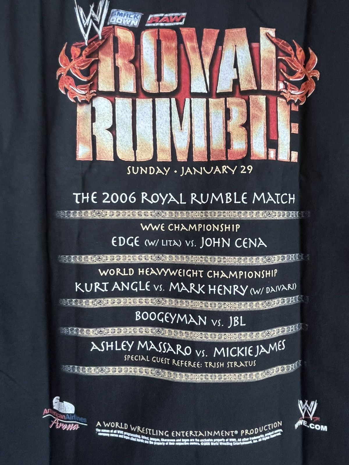 Vintage × WWE Royal bumble ft31 Size US L / EU 52-54 / 3 - 5 Thumbnail