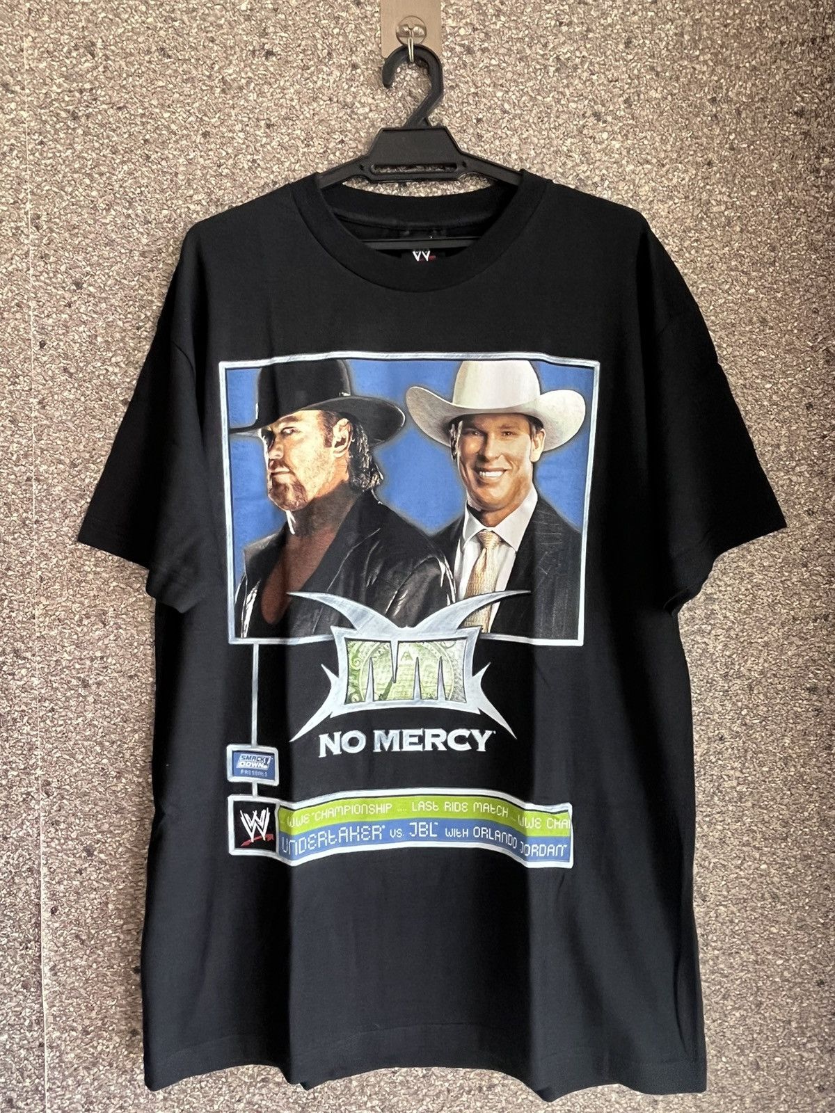 image of Vintage x Wwe No Mercy Ft31 in Black, Men's (Size Large)