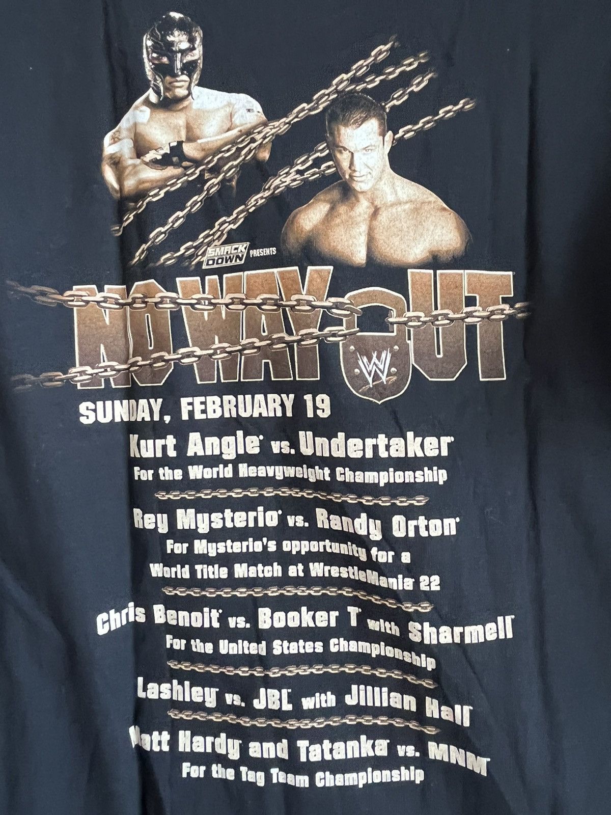 Vintage × WWE No way out ft31 Size US L / EU 52-54 / 3 - 5 Thumbnail
