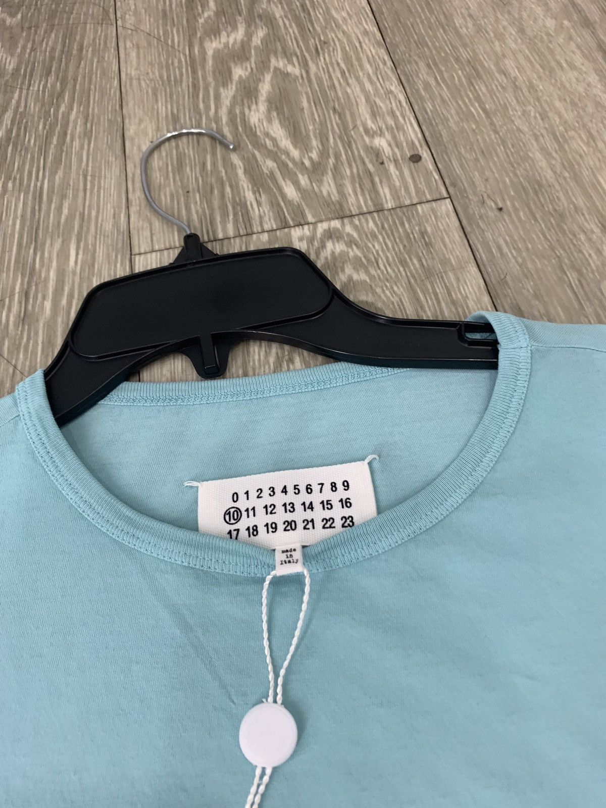 Maison Margiela 10 Mint Green Tee, SS Size US S / EU 44-46 / 1 - 6 Thumbnail